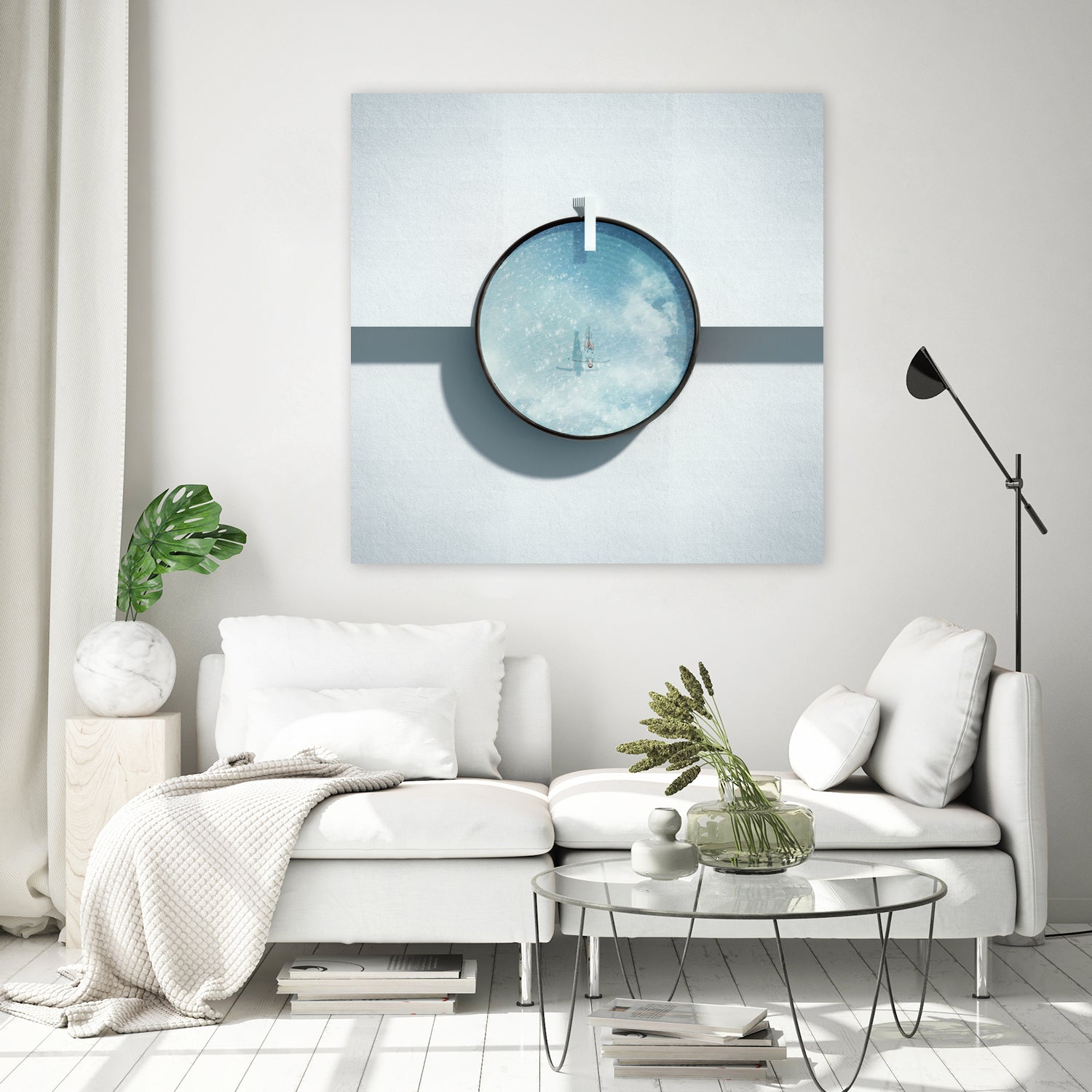 3 by Michele Durazzi on GIANT ART - white 3d art