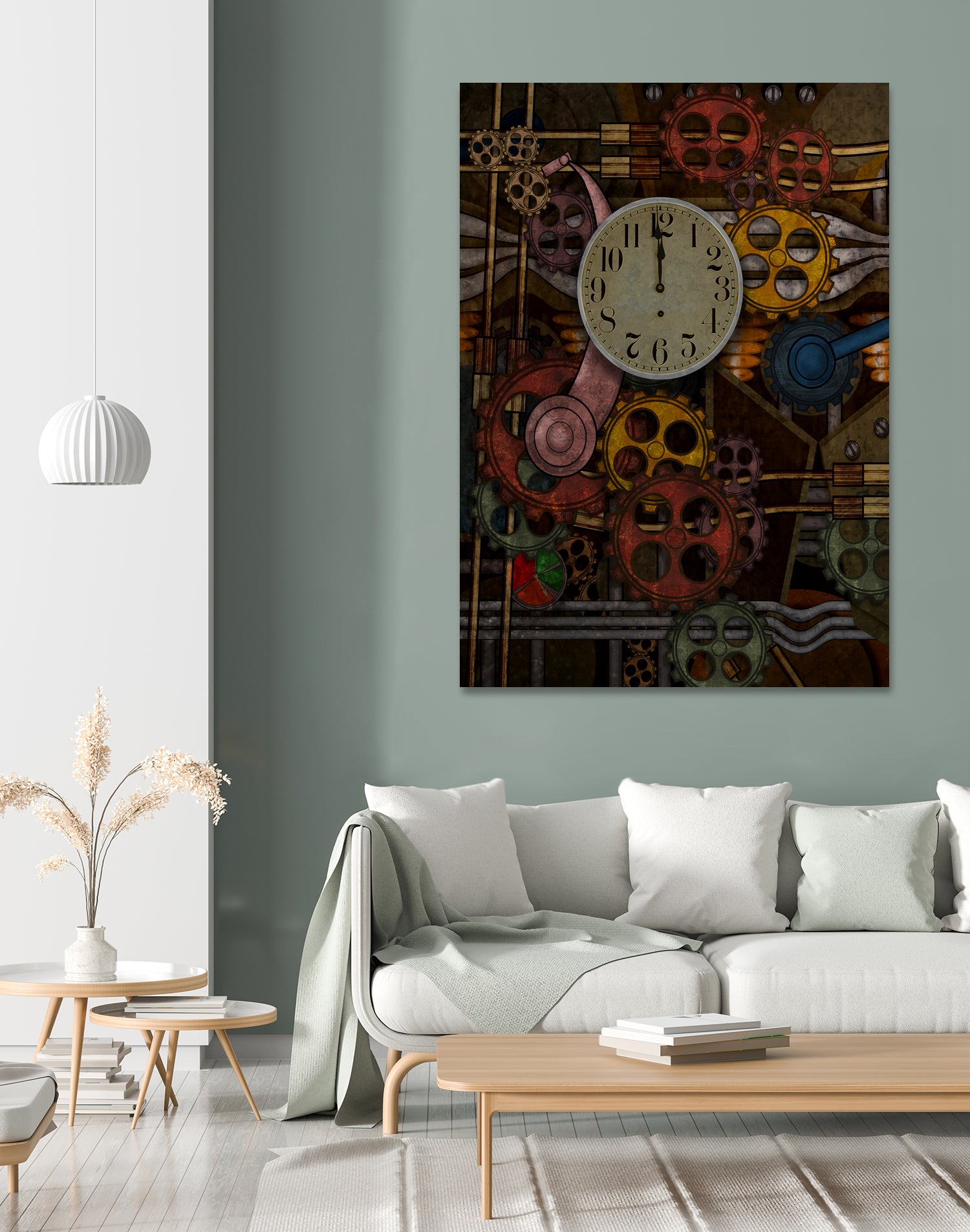 steampunk by james brickell on GIANT ART - red digital painting