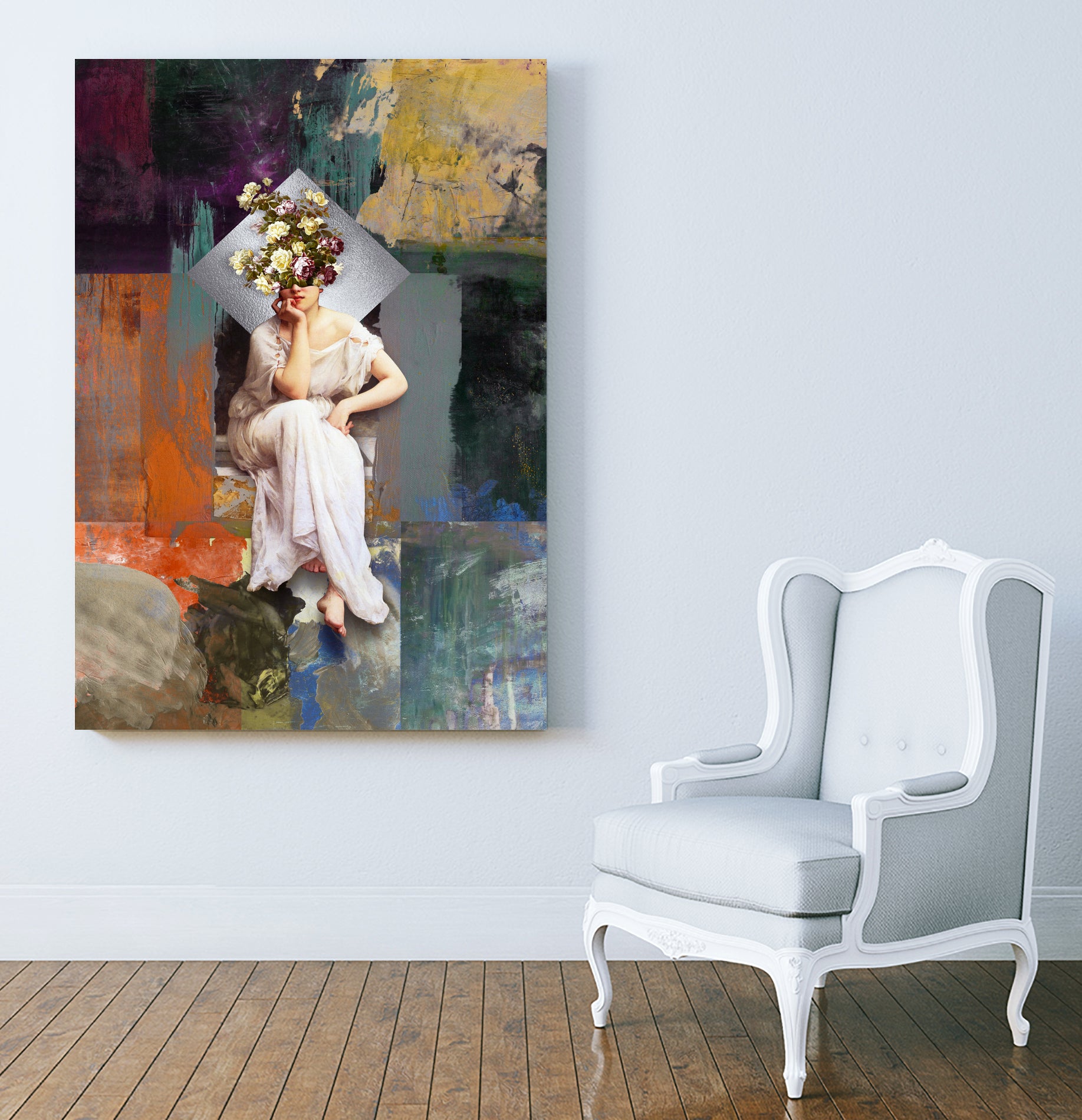 Thinking of You2 by José Luis Guerrero on GIANT ART - white digital painting