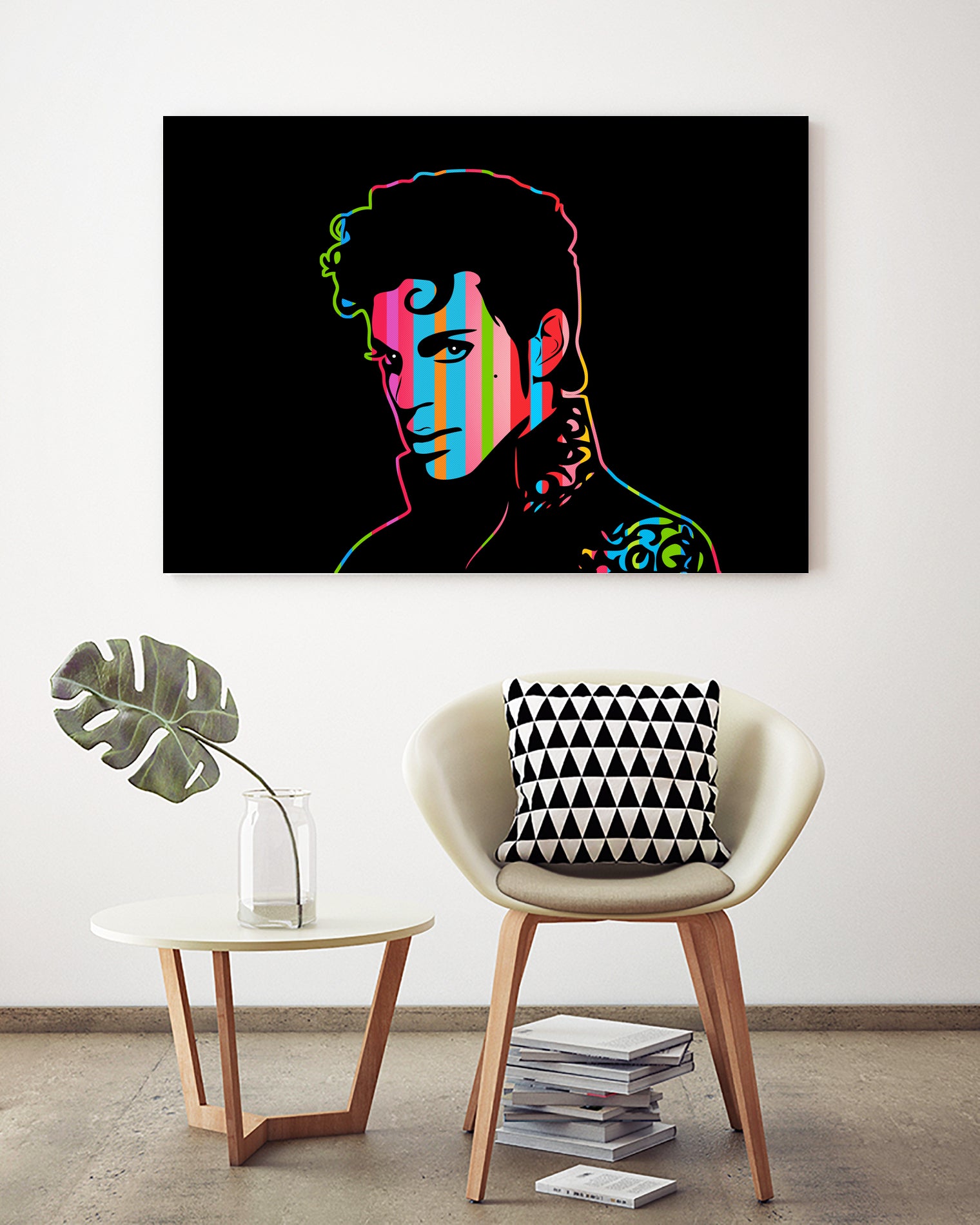 Prince | Dark | Pop Art by William Cuccio on GIANT ART - black digital drawing