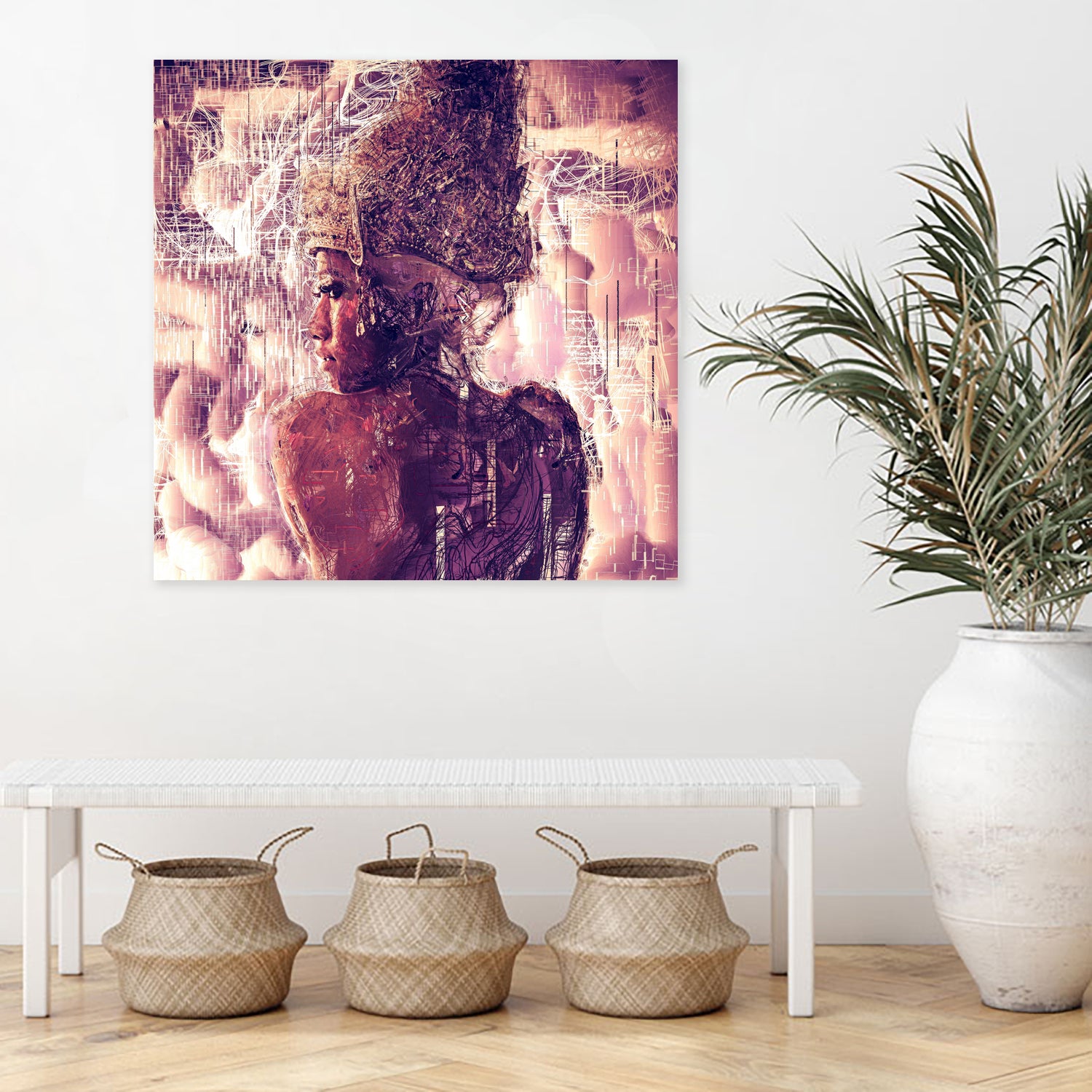 DANCING QUEEN by I nyoman Putra Ardhana on GIANT ART - orange digital painting