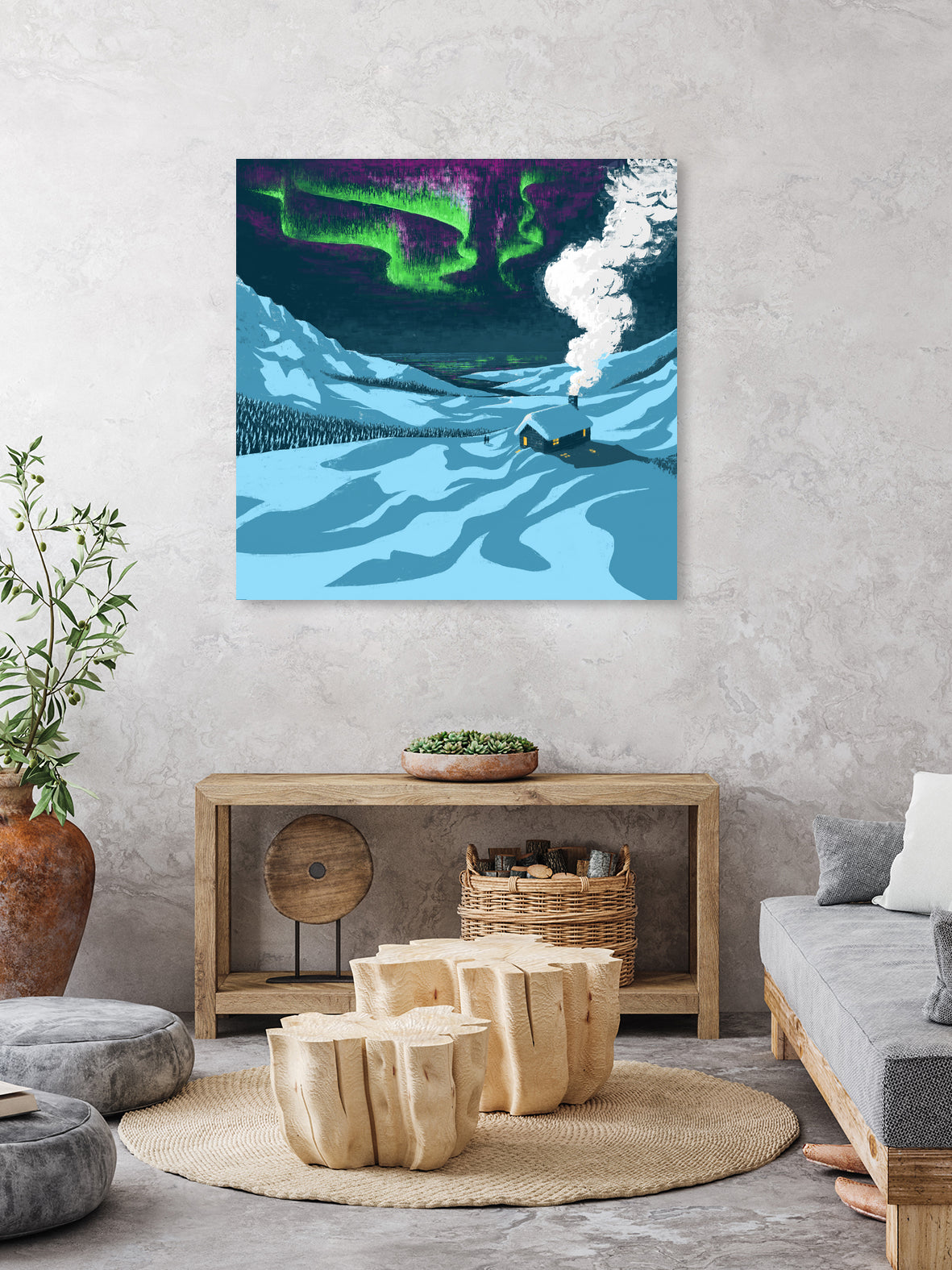 Aurora by Mark Frudd on GIANT ART - white digital painting