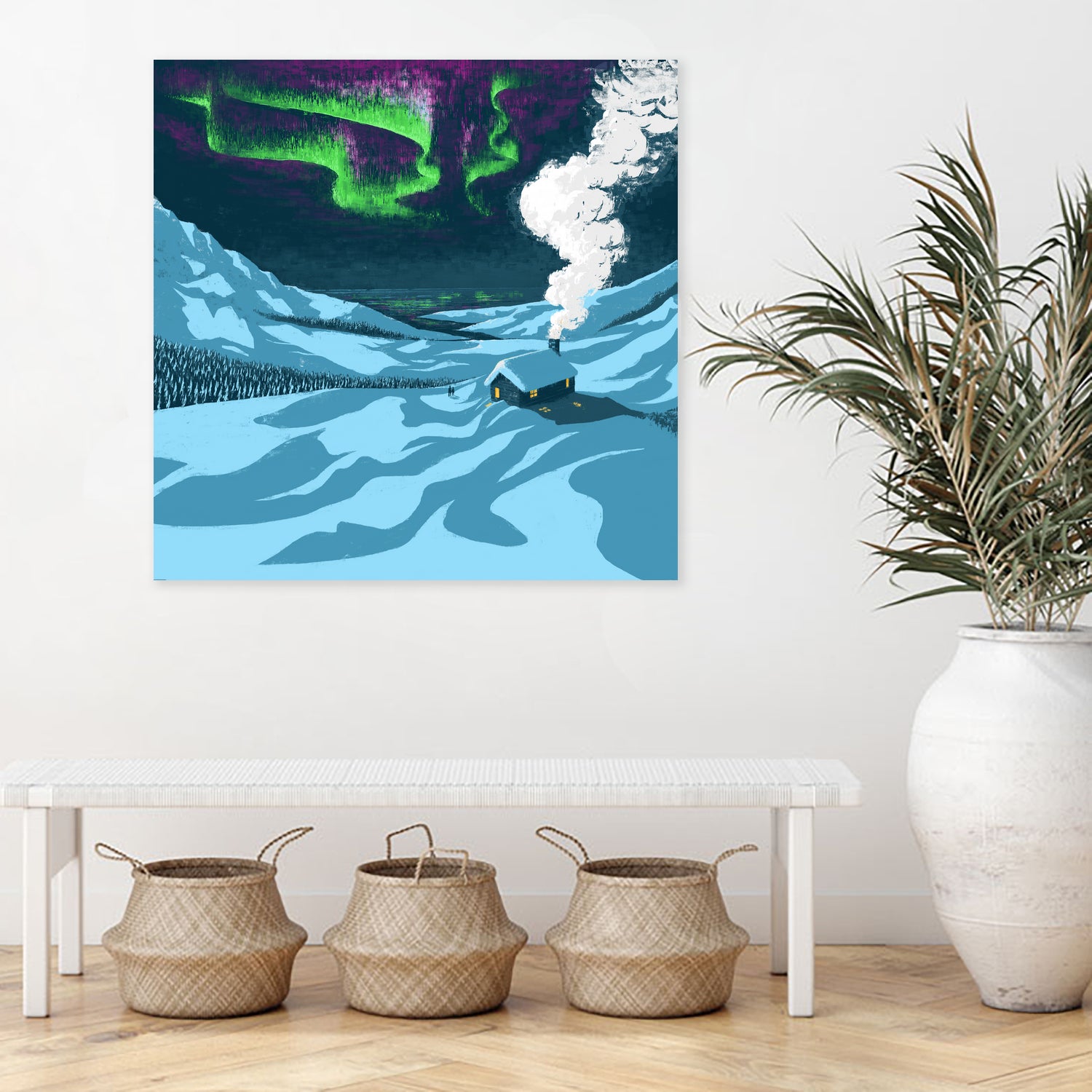 Aurora by Mark Frudd on GIANT ART - white digital painting