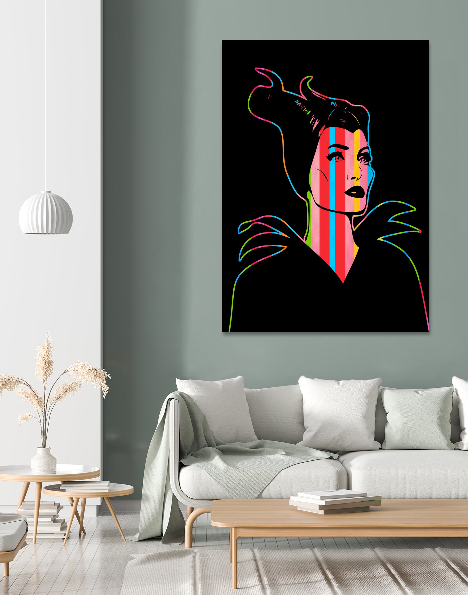 Maleficent | Dark | Pop Art by William Cuccio on GIANT ART - black digital drawing