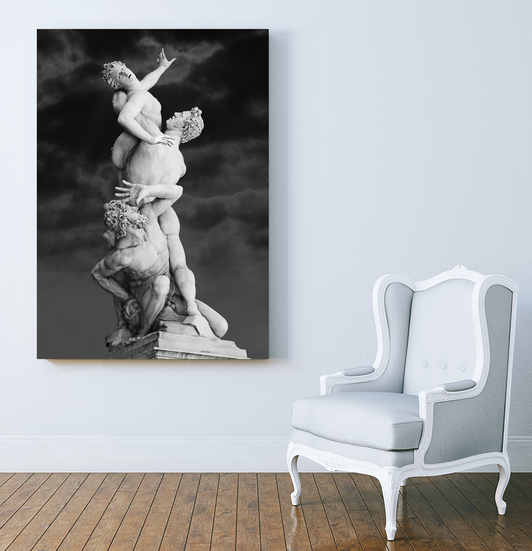 Rape of Sabine by Burak Günay on GIANT ART - black photo illustration