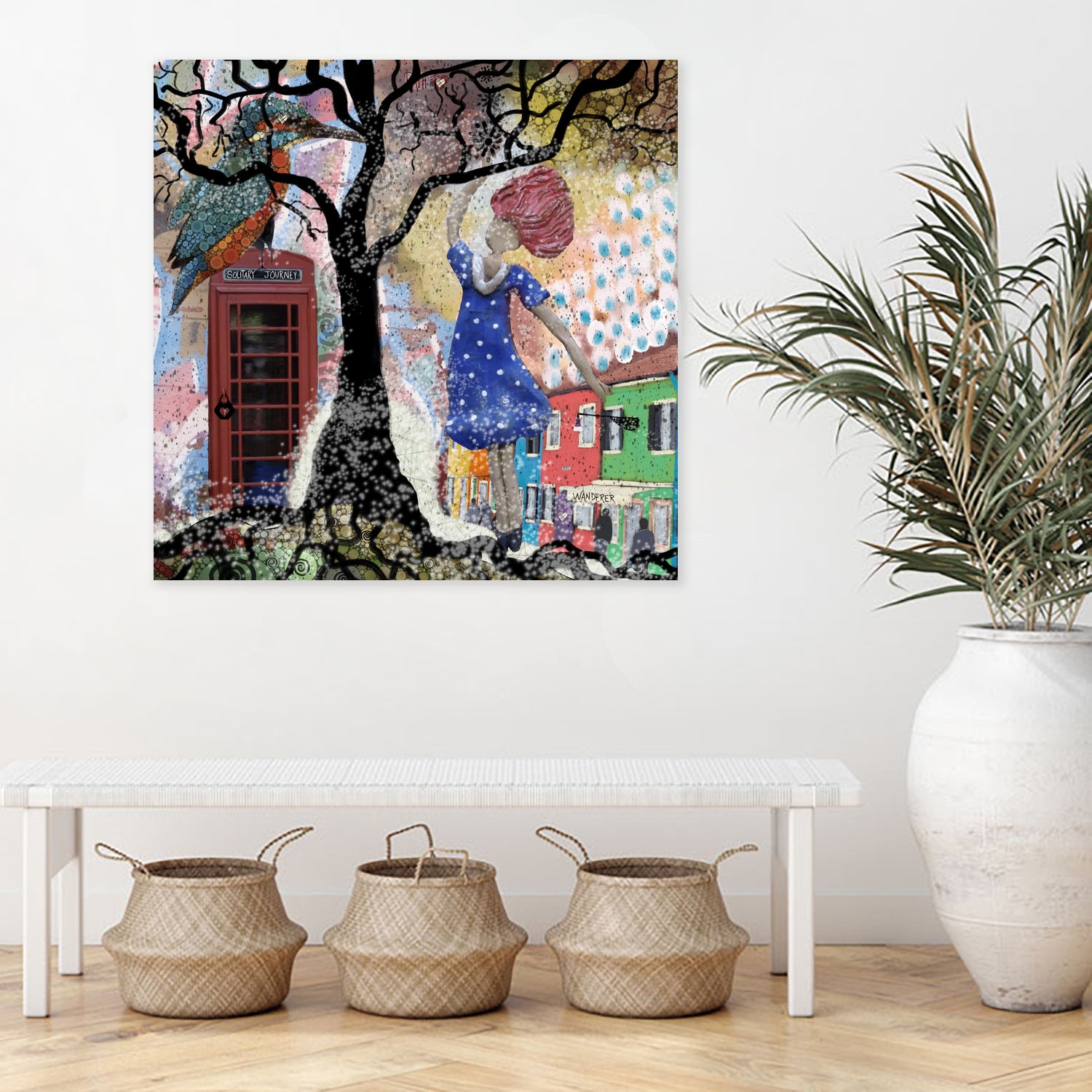 Solitary Journey by Patrice Pfeiffer on GIANT ART - blue digital painting