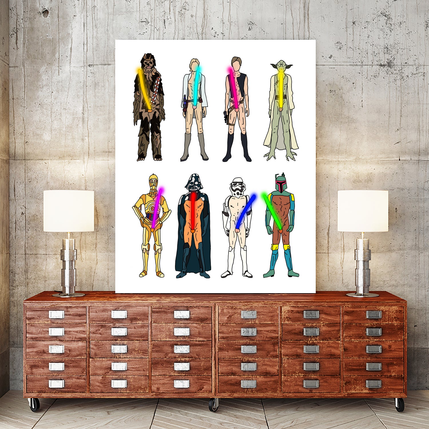 Naughty-Lifesabers by Winston Chiu on GIANT ART - white character design