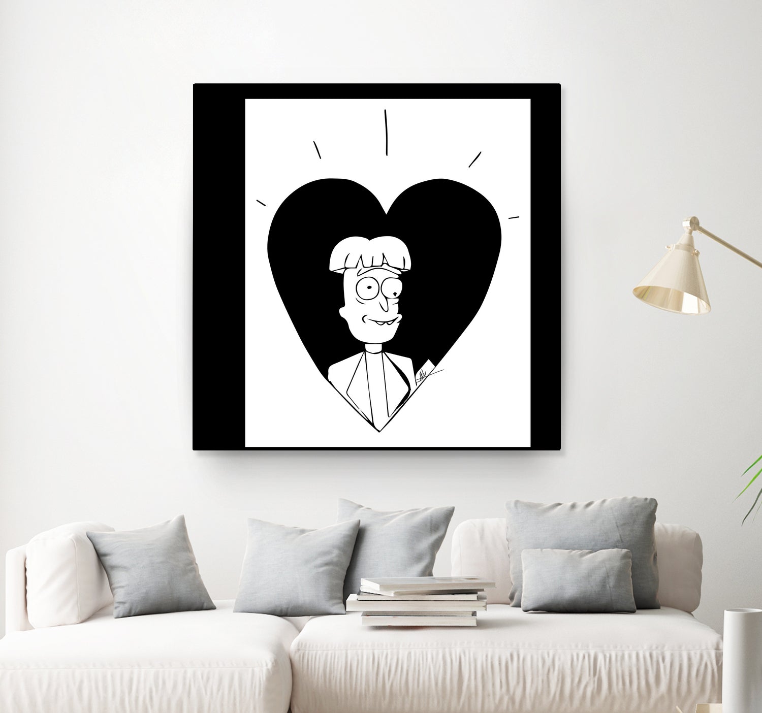 Love dumb rick by adrien martin on GIANT ART - black character design