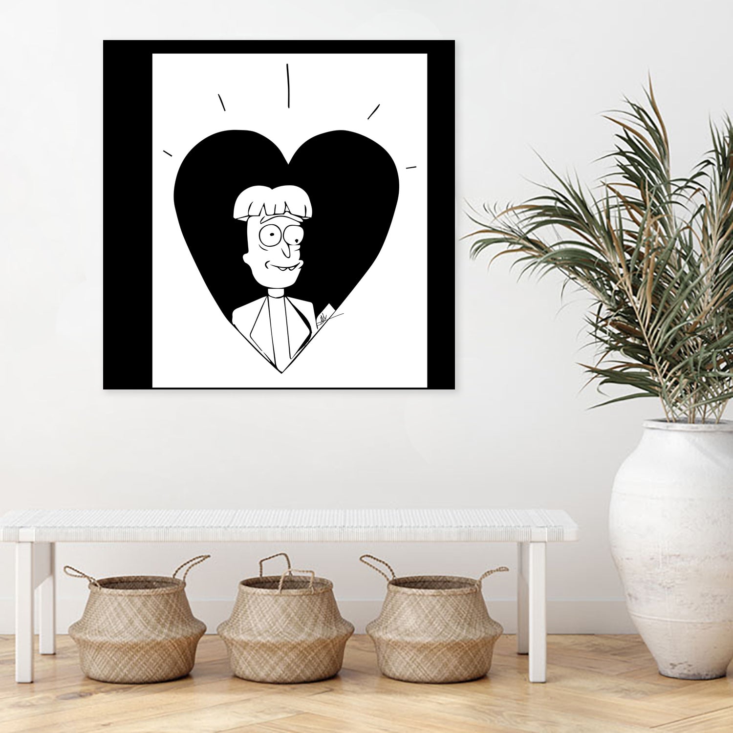 Love dumb rick by adrien martin on GIANT ART - black character design