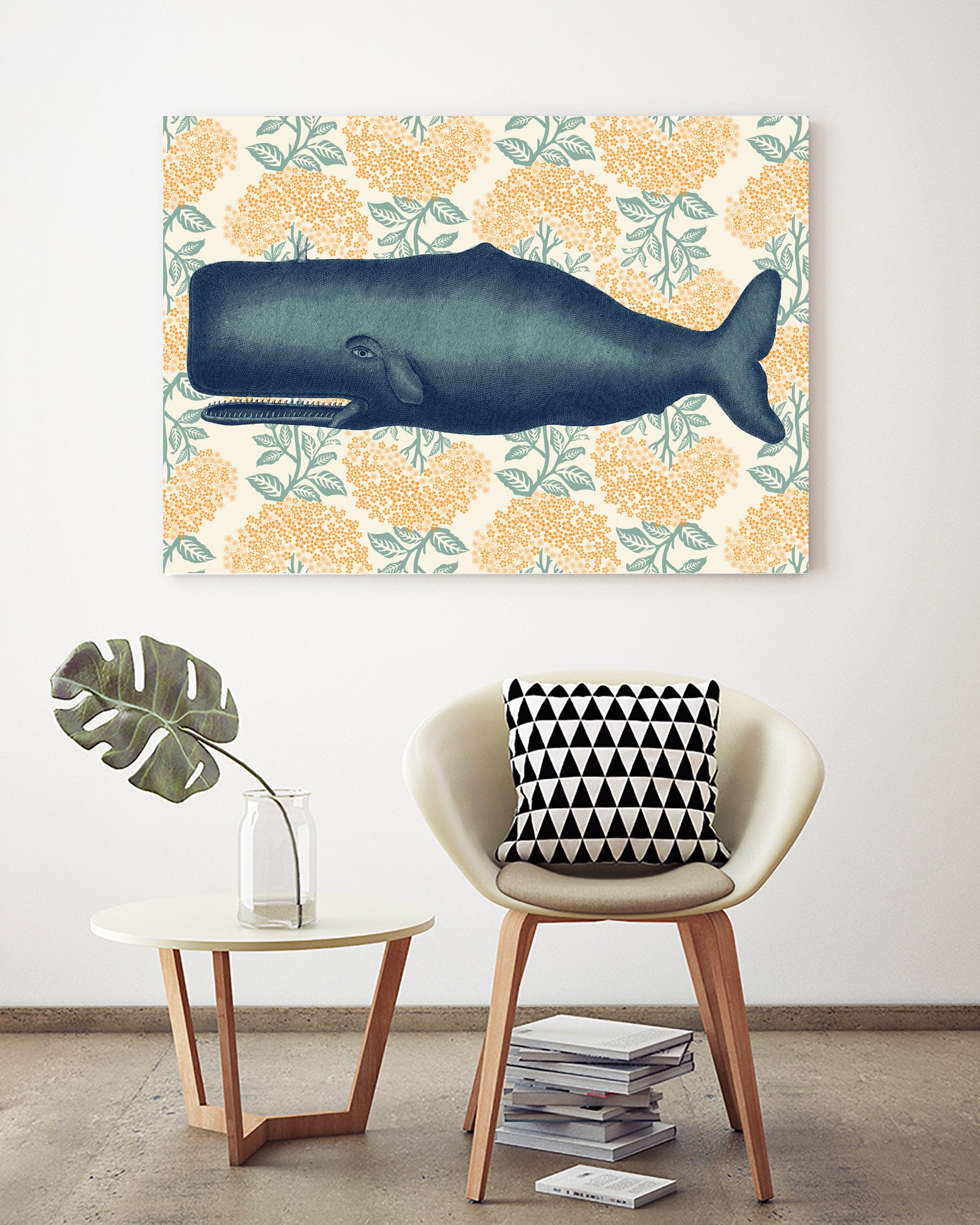 Moby Vineyard Goldenrod by Thomas Fernez on GIANT ART - yellow digital drawing