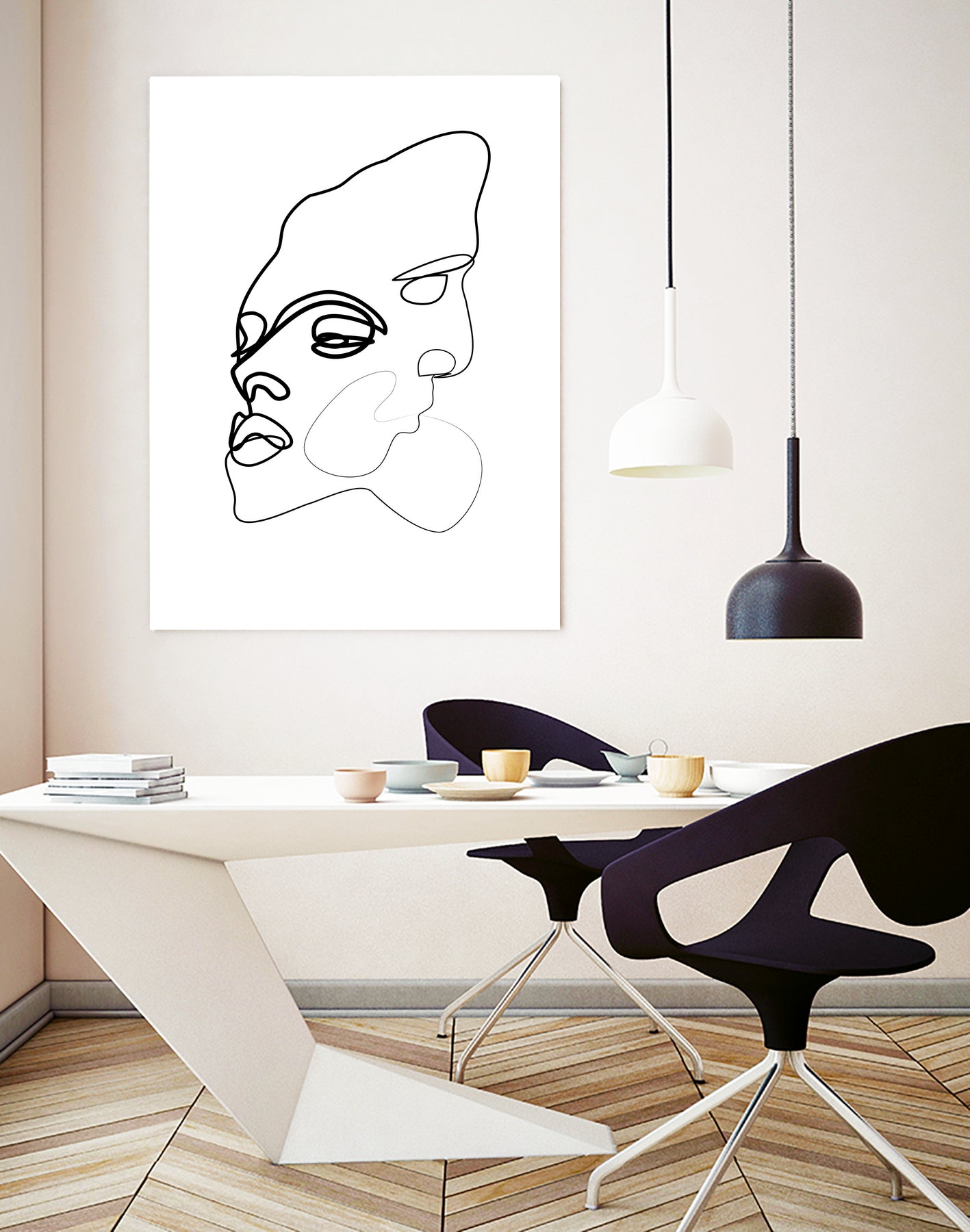 Hun Vucub-01 by Christophe Louis on GIANT ART - white digital drawing