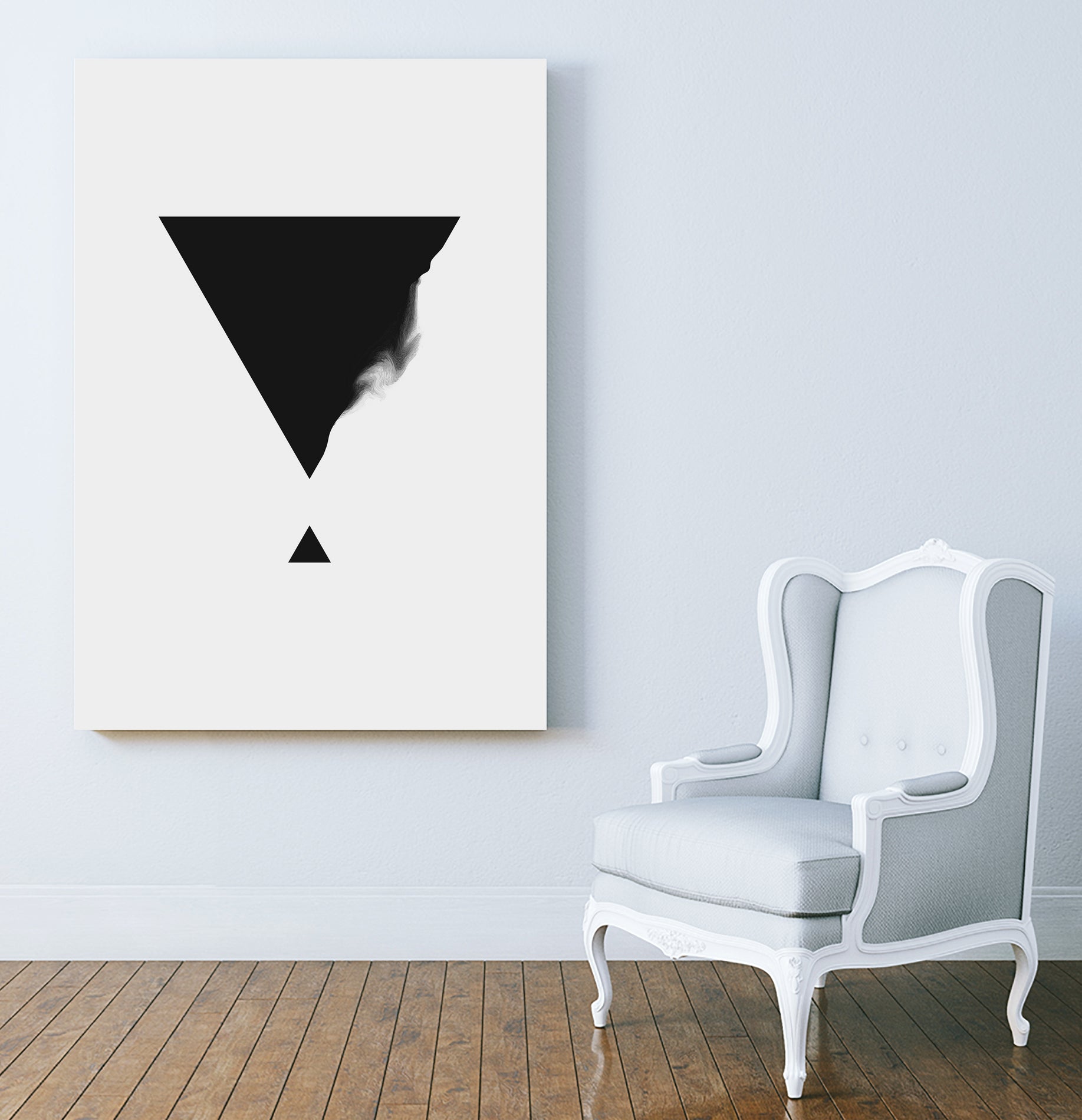 Triangle by Annisa Tiara Utami on GIANT ART - black digital drawing