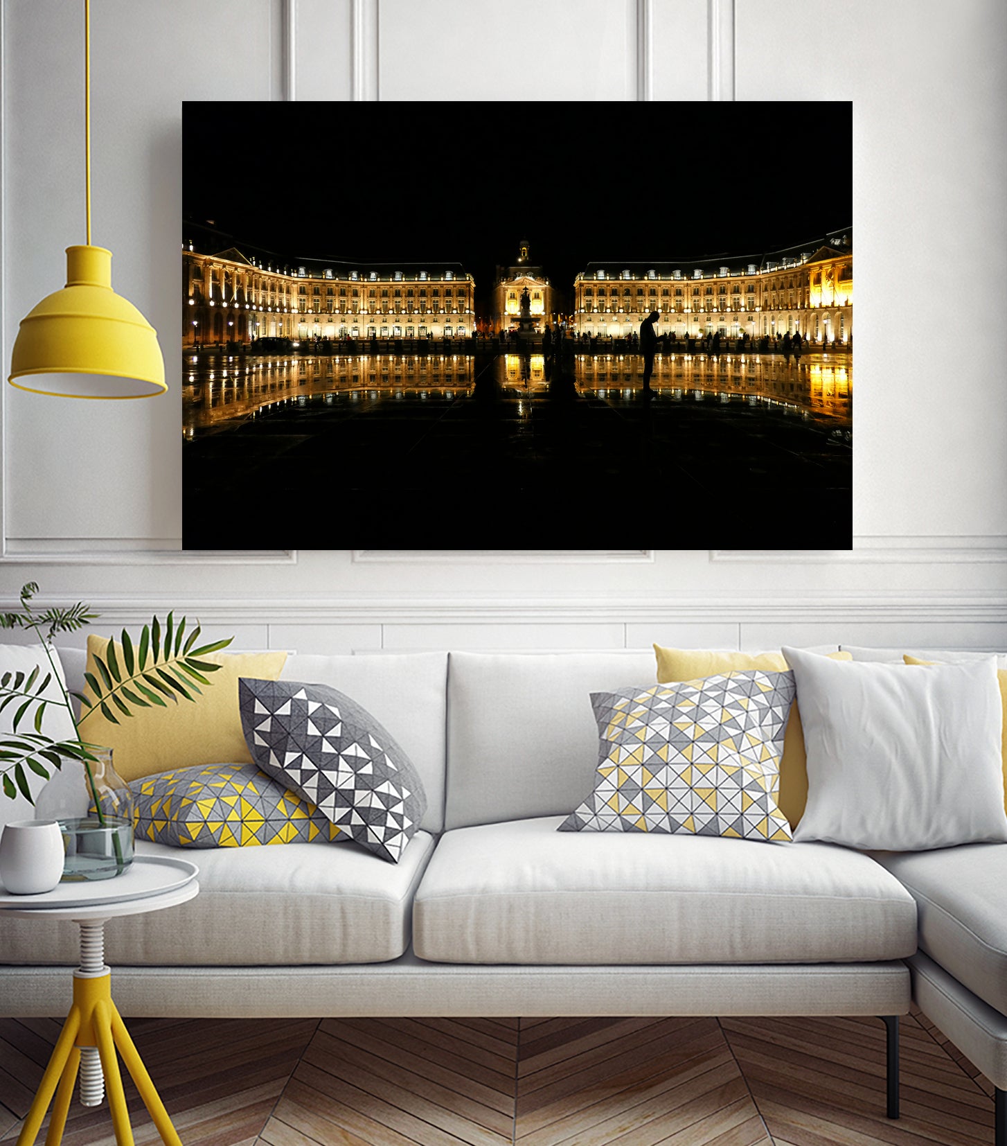 Water Mirror Bordeaux by Lynn Bolt on GIANT ART - black photo illustration