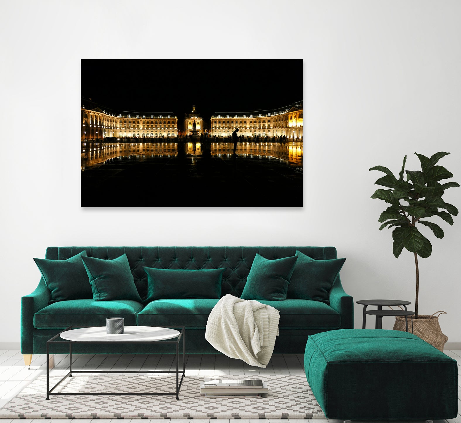 Water Mirror Bordeaux by Lynn Bolt on GIANT ART - black photo illustration