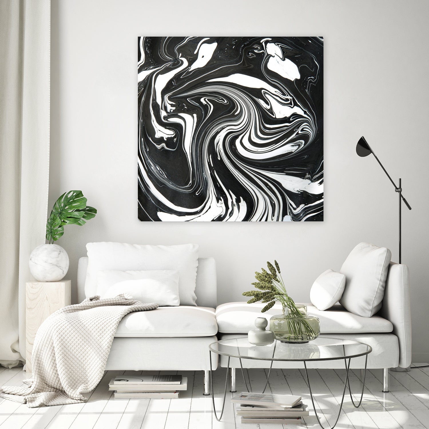 Marble texture I by Tania Amrein on GIANT ART - black digital drawing