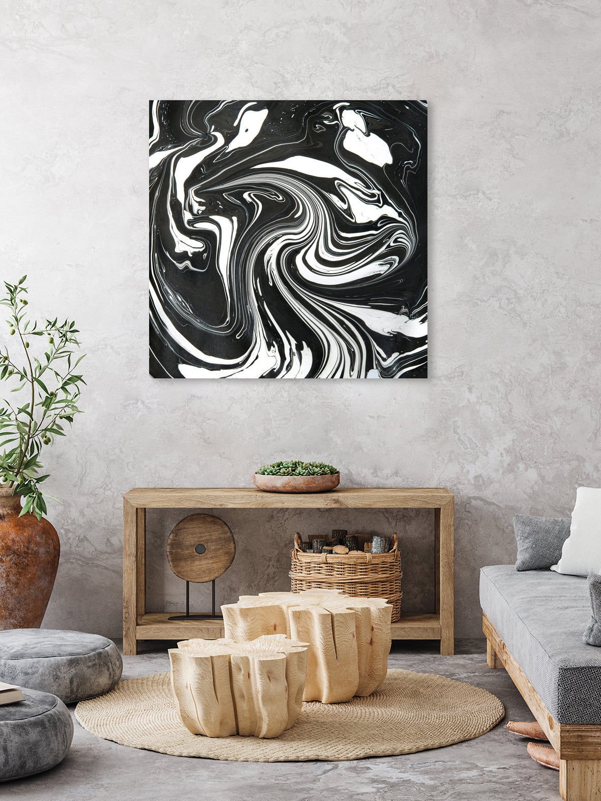 Marble texture I by Tania Amrein on GIANT ART - black digital drawing