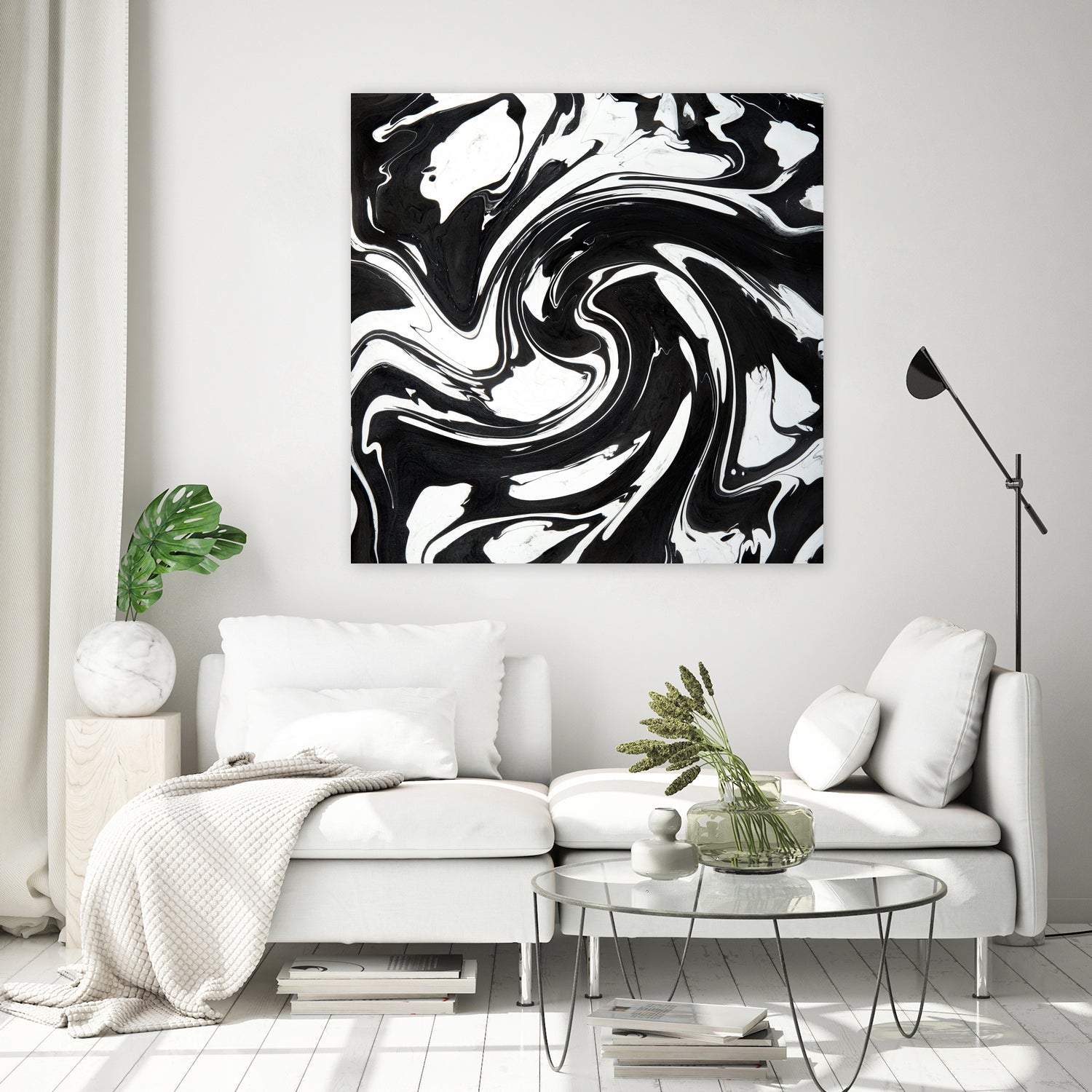Marble III by Tania Amrein on GIANT ART - black digital drawing