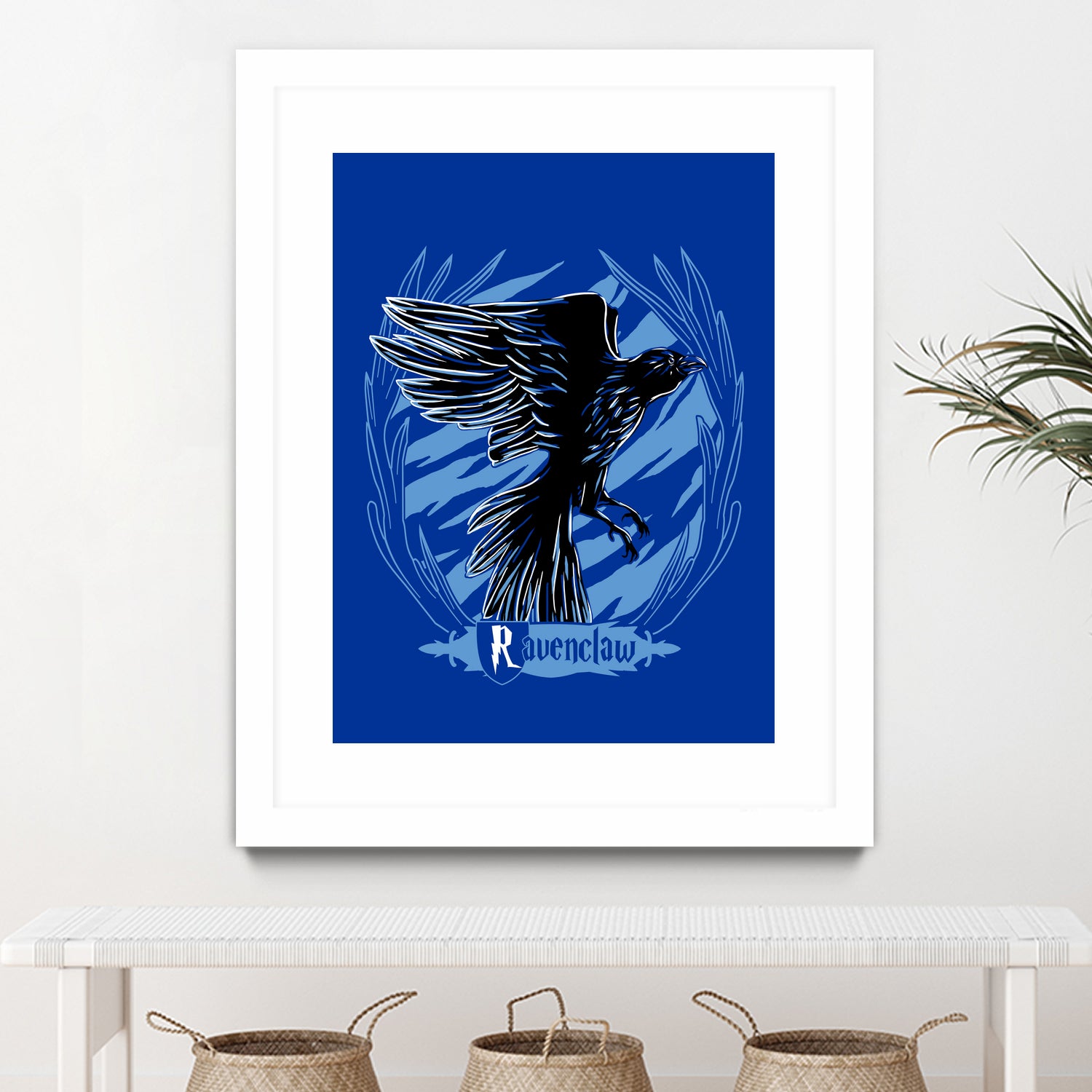 Ravenclaw by Samuel Rodrigues on GIANT ART - blue vector illustration