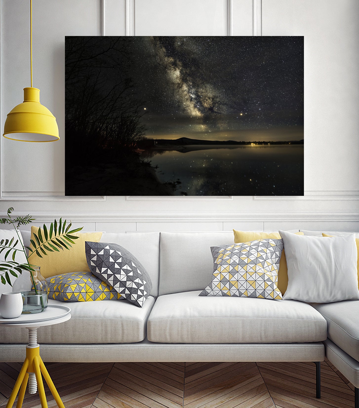 Milky way by Lorenzo Bustillo on GIANT ART - gray photo illustration