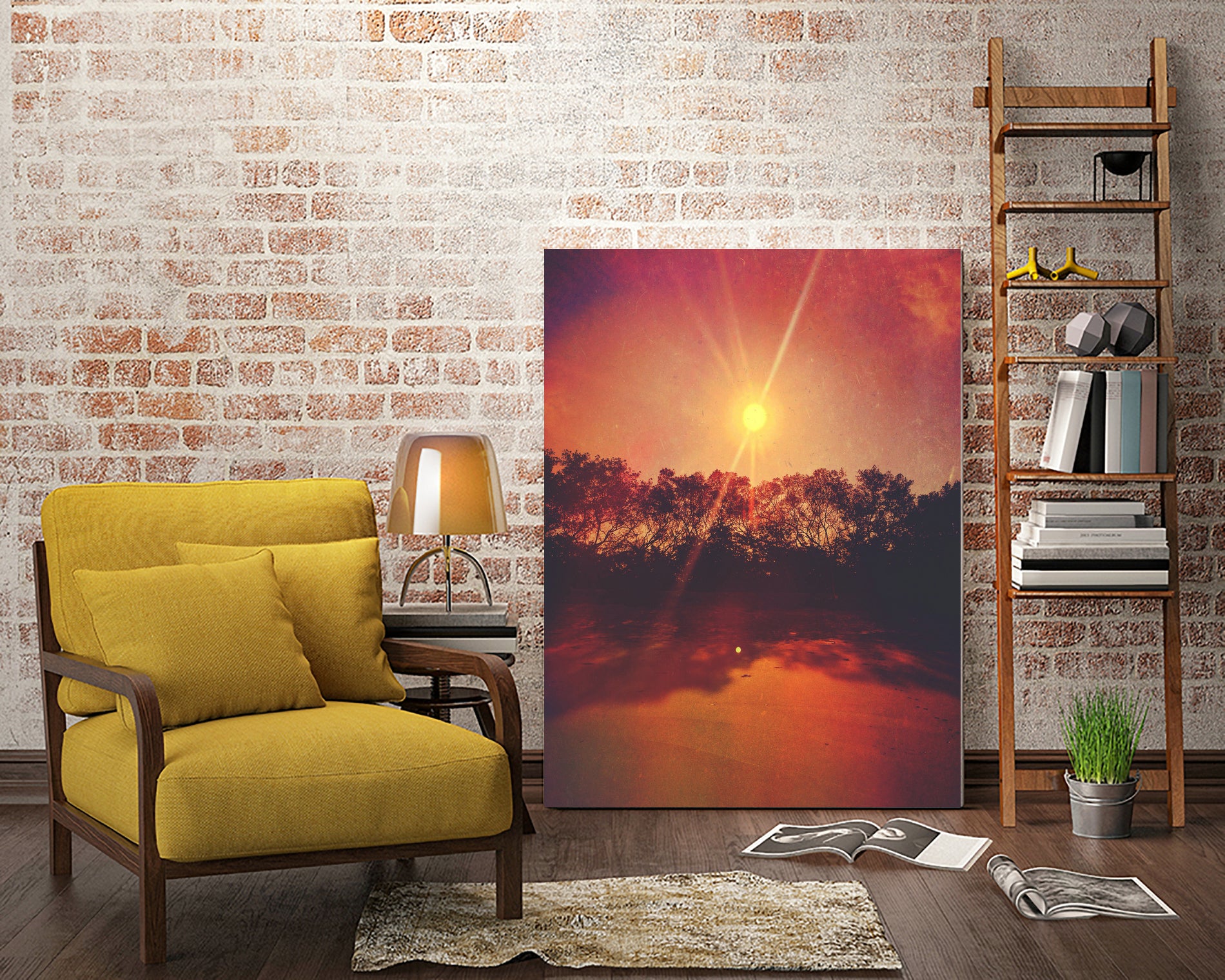 Conchal by Daniel Montero on GIANT ART - red photo manipulation