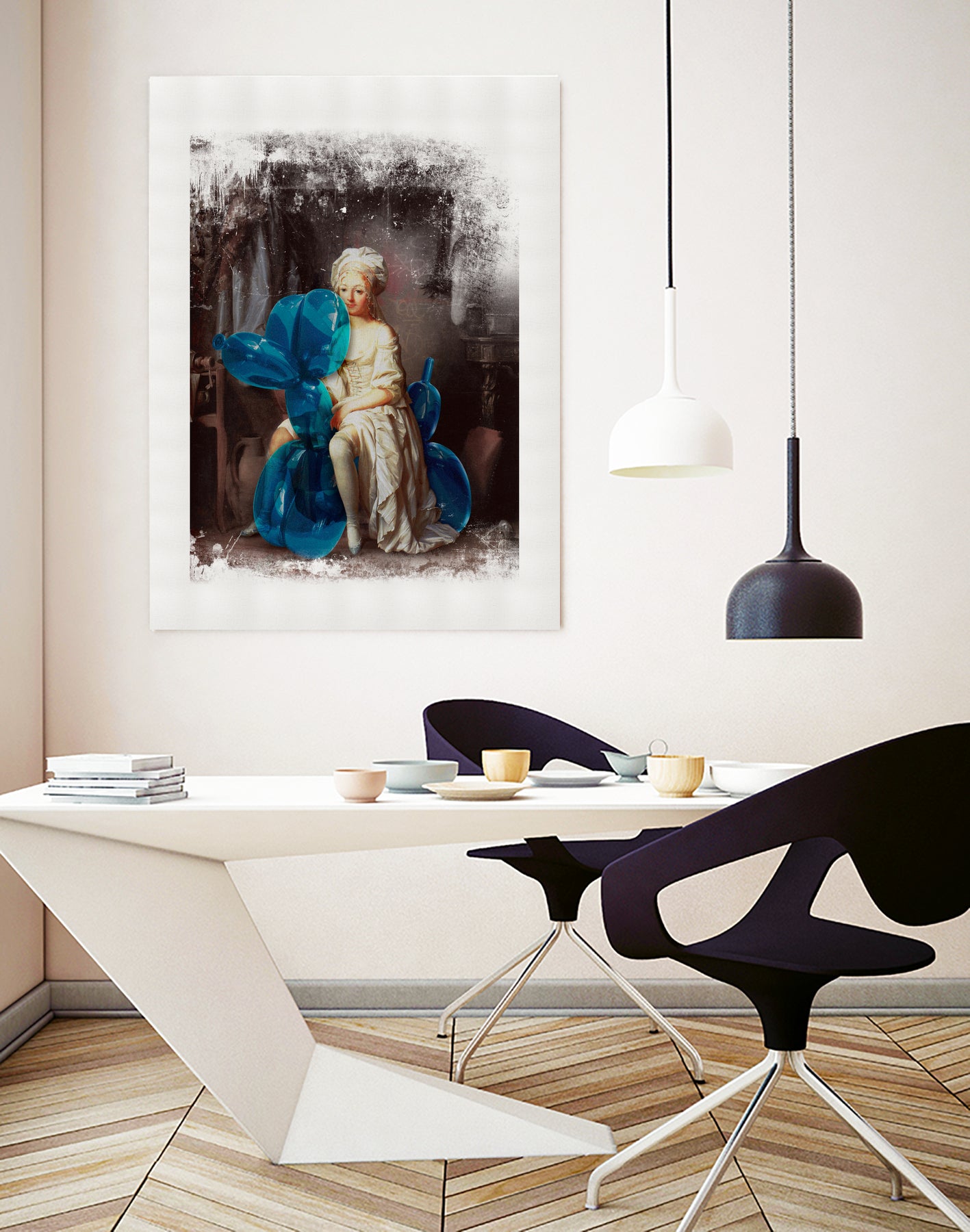 Pet by José Luis Guerrero on GIANT ART - blue digital painting