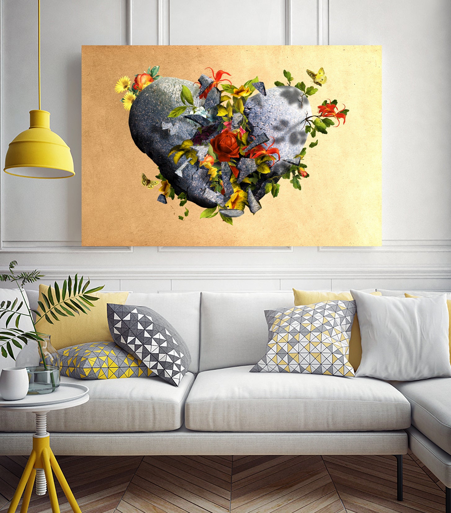 Overflowing by Diogo Veríssimo on GIANT ART - yellow photo manipulation