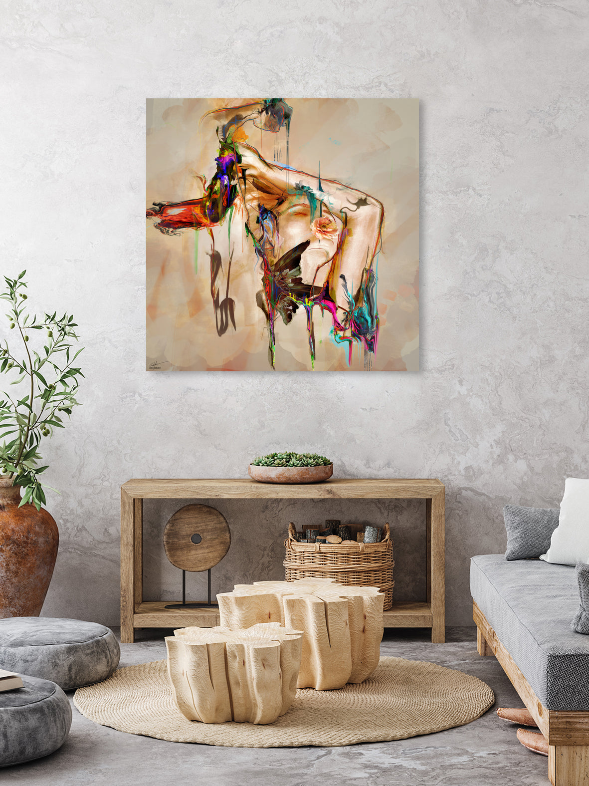 Empty by Archan Nair on GIANT ART - yellow digital painting