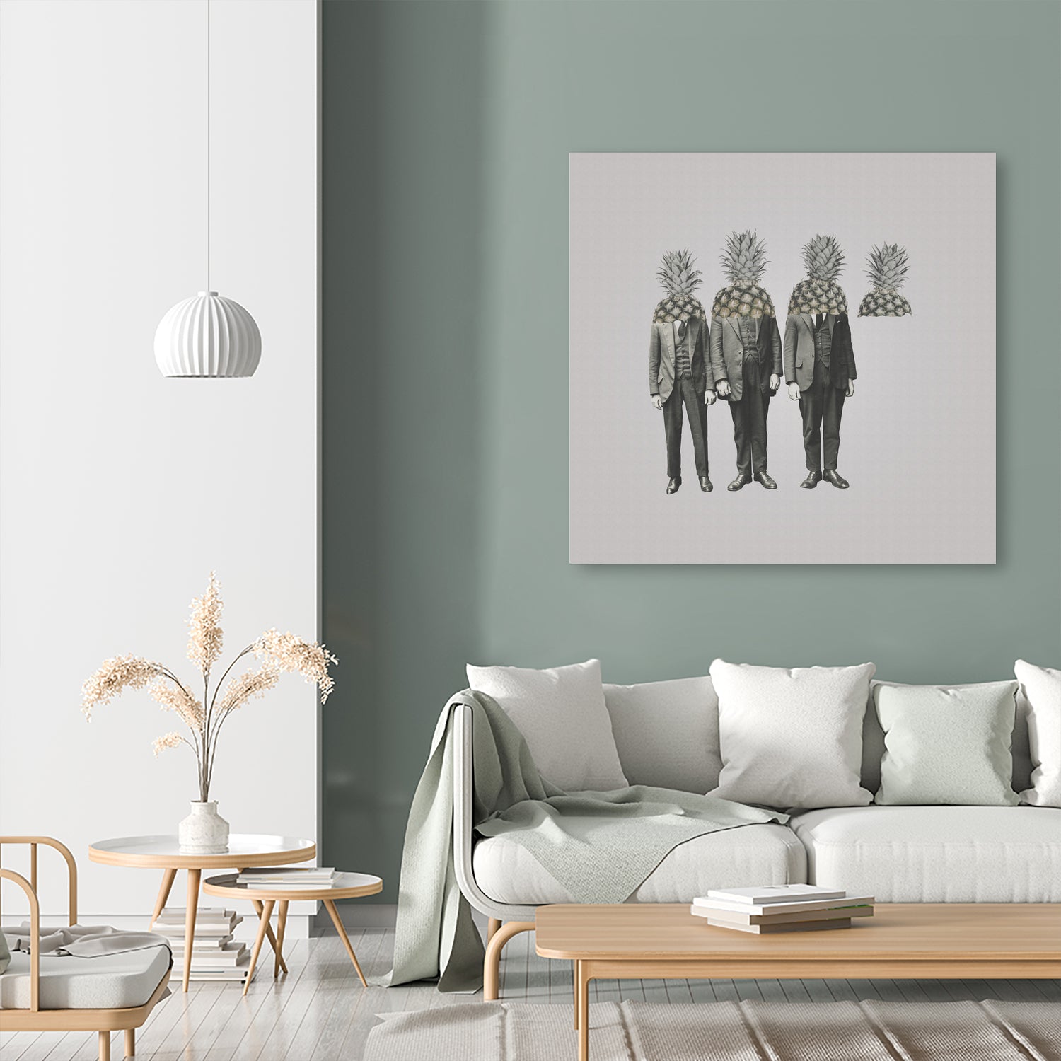 Pineapple Mugshot by Isa Valimaki on GIANT ART - green photo manipulation