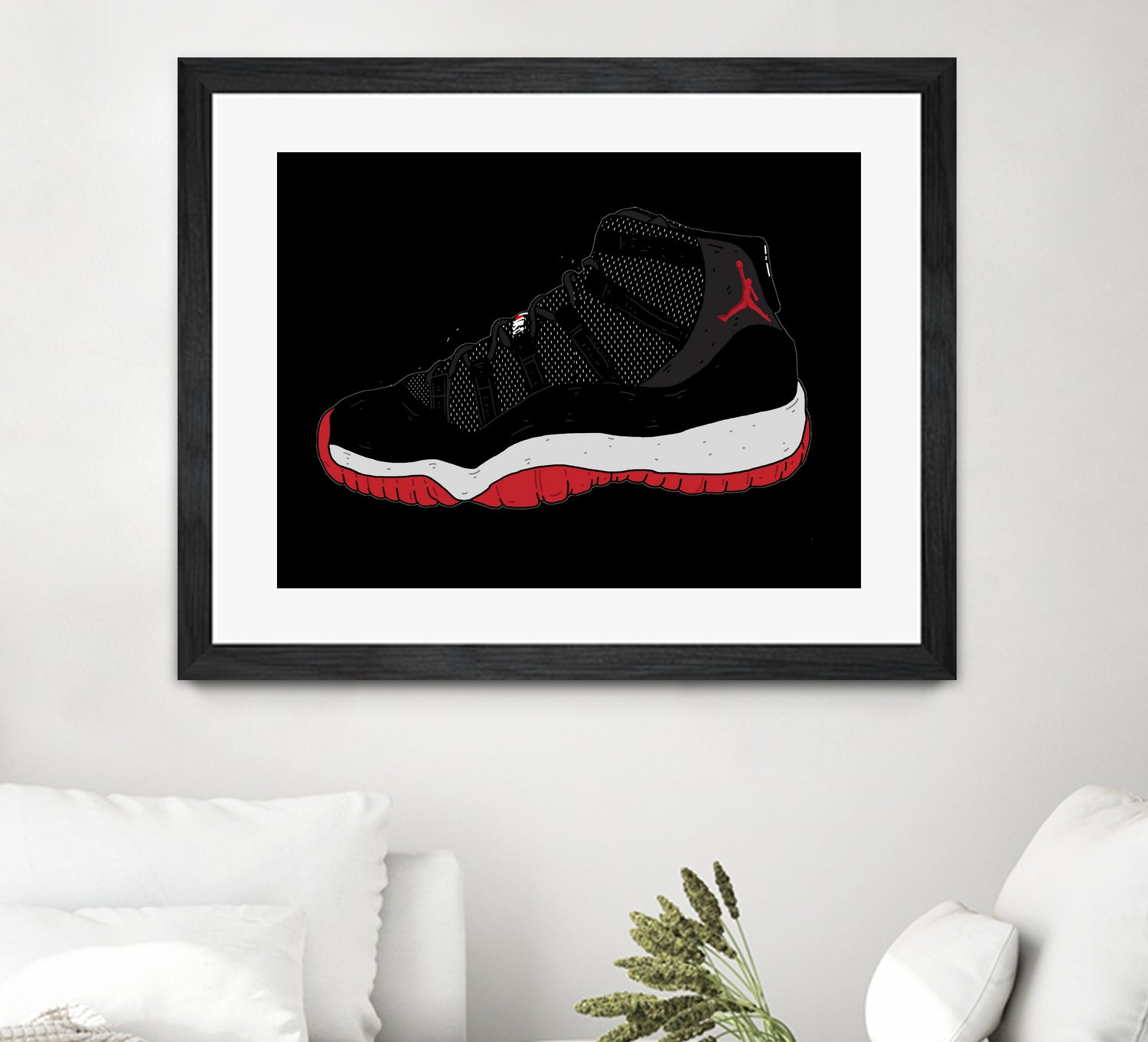 JORDANS bred by Nick Cocozza on GIANT ART - white photo illustration