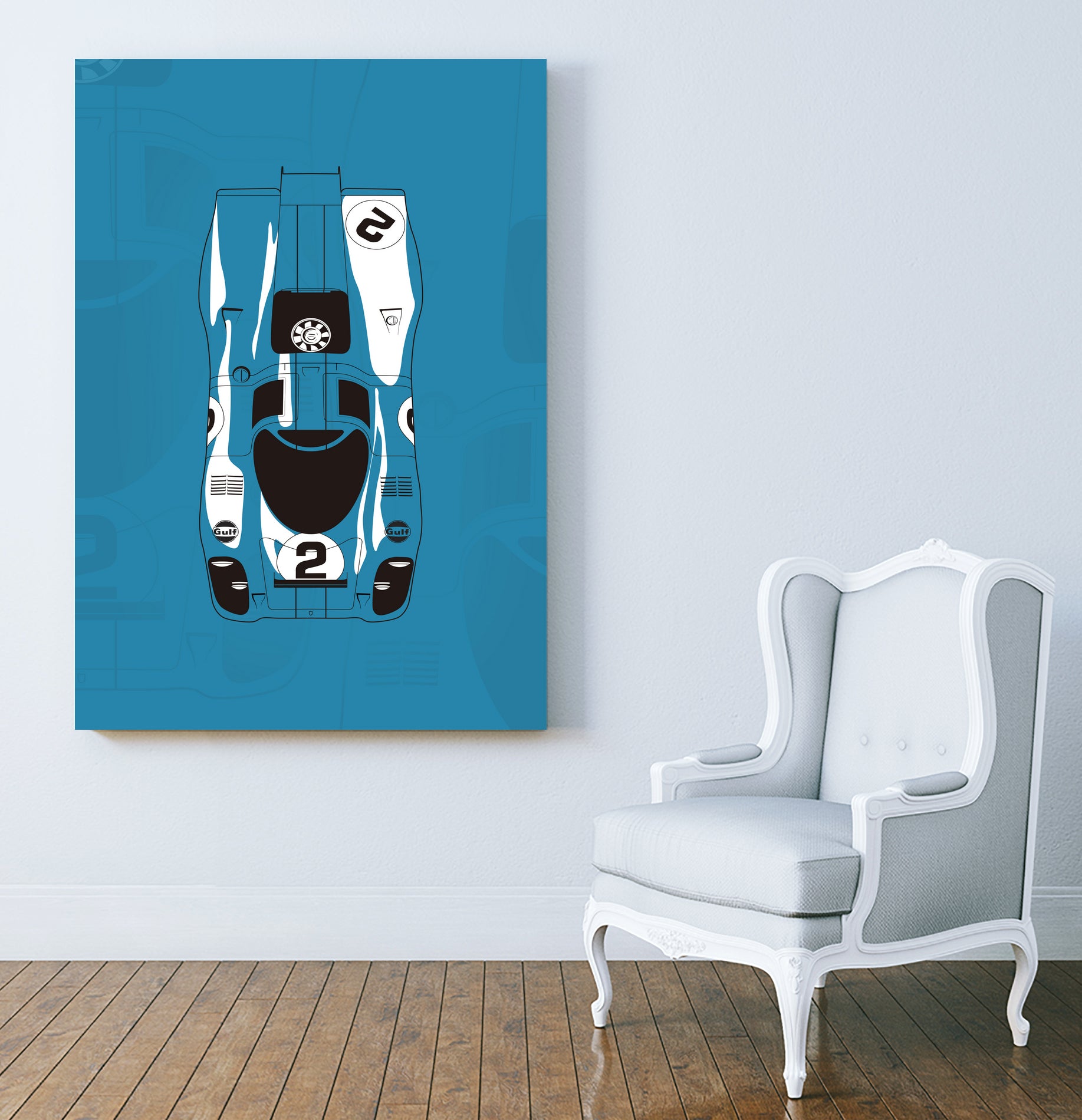 917 by Jonathan Armani on GIANT ART - blue digital drawing