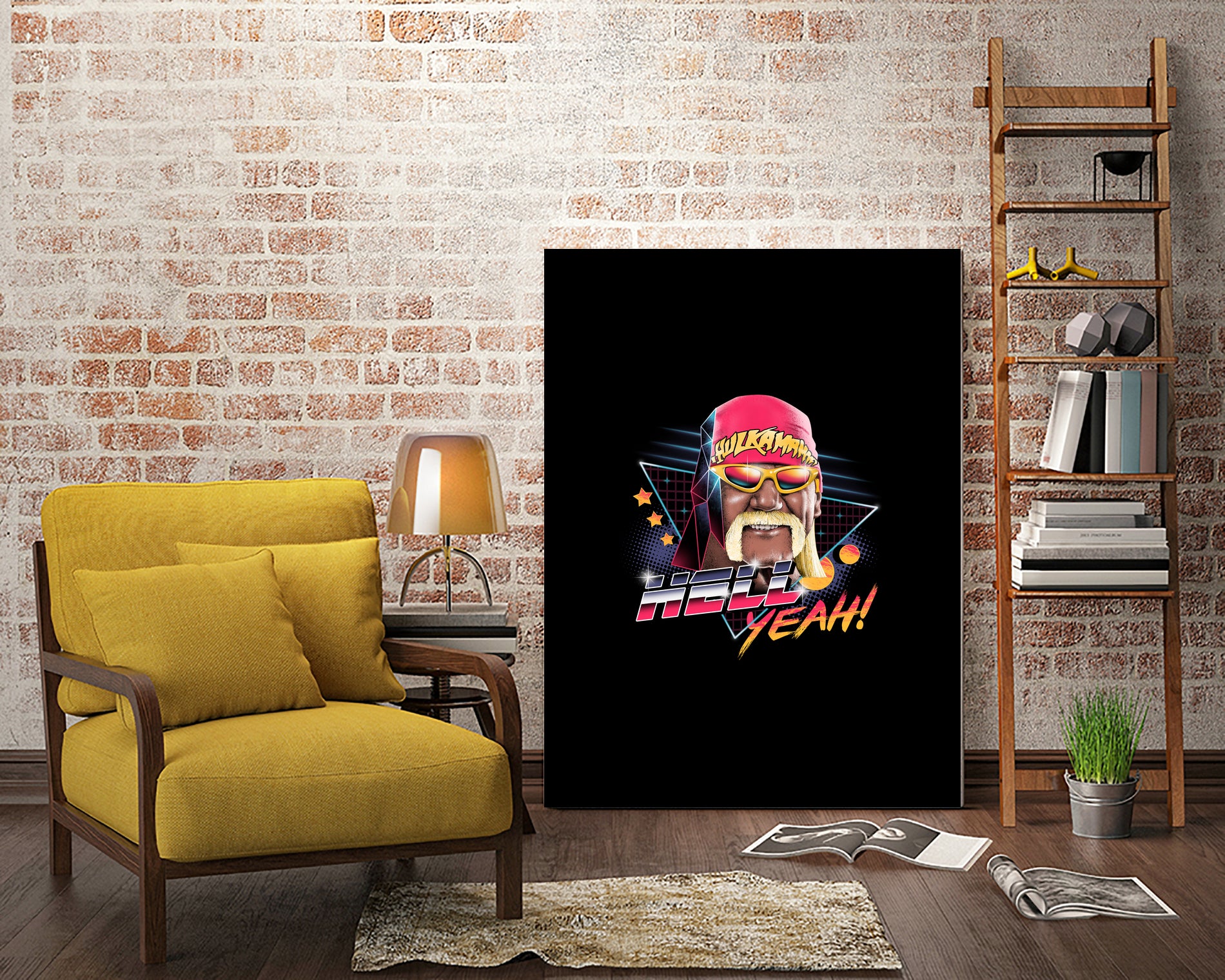 Hell yeah! - Color Sep by Vincent Trinidad on GIANT ART - black 3d art