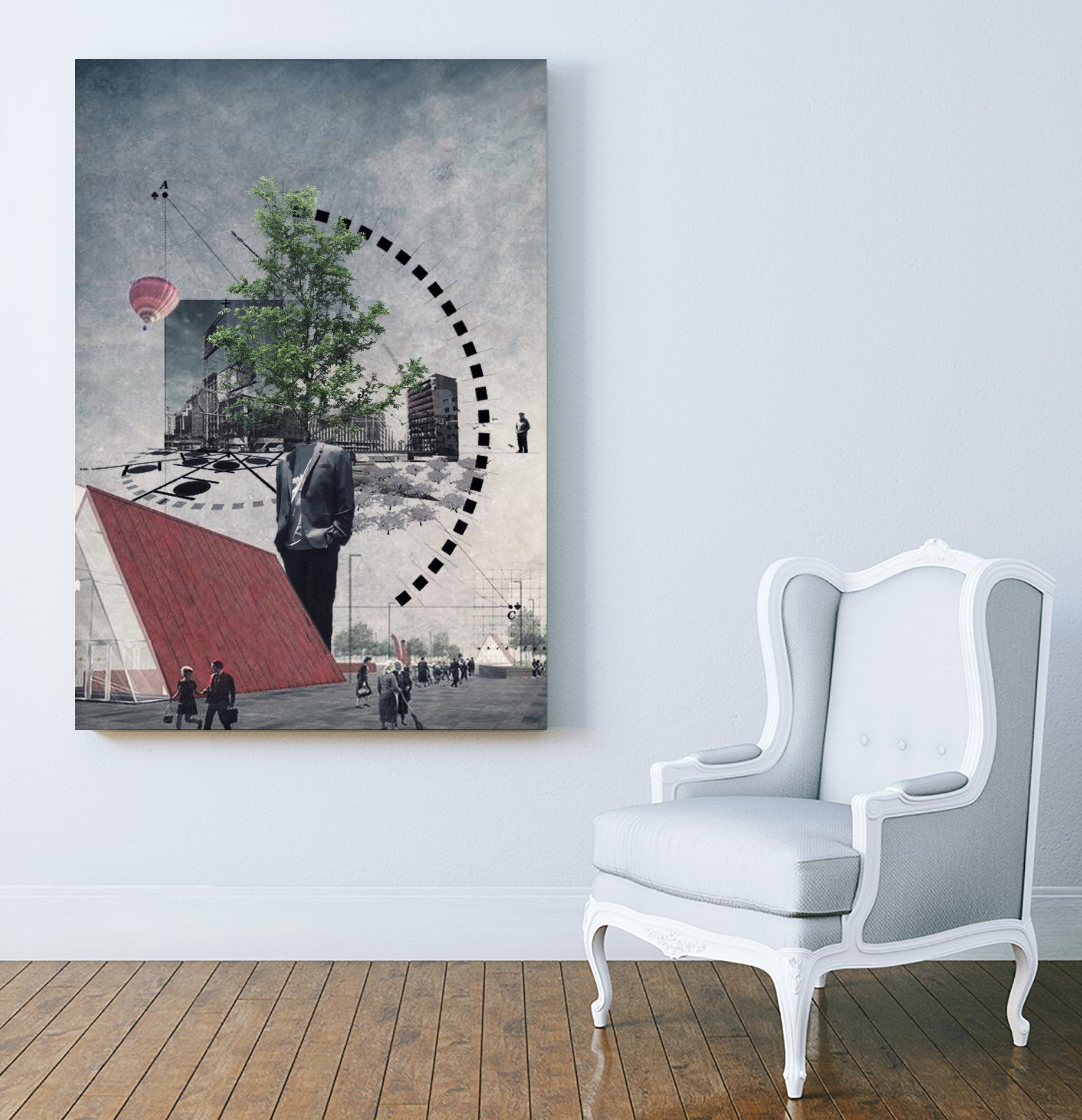 Utopia by Menelaos Trompoukis on GIANT ART - gray digital painting