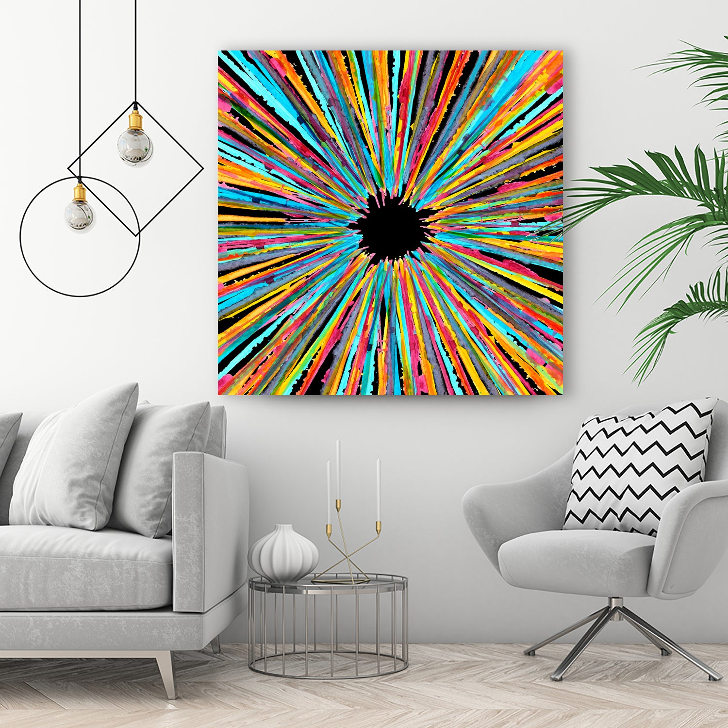 Big Bang by Sergio Marques on GIANT ART - white digital painting