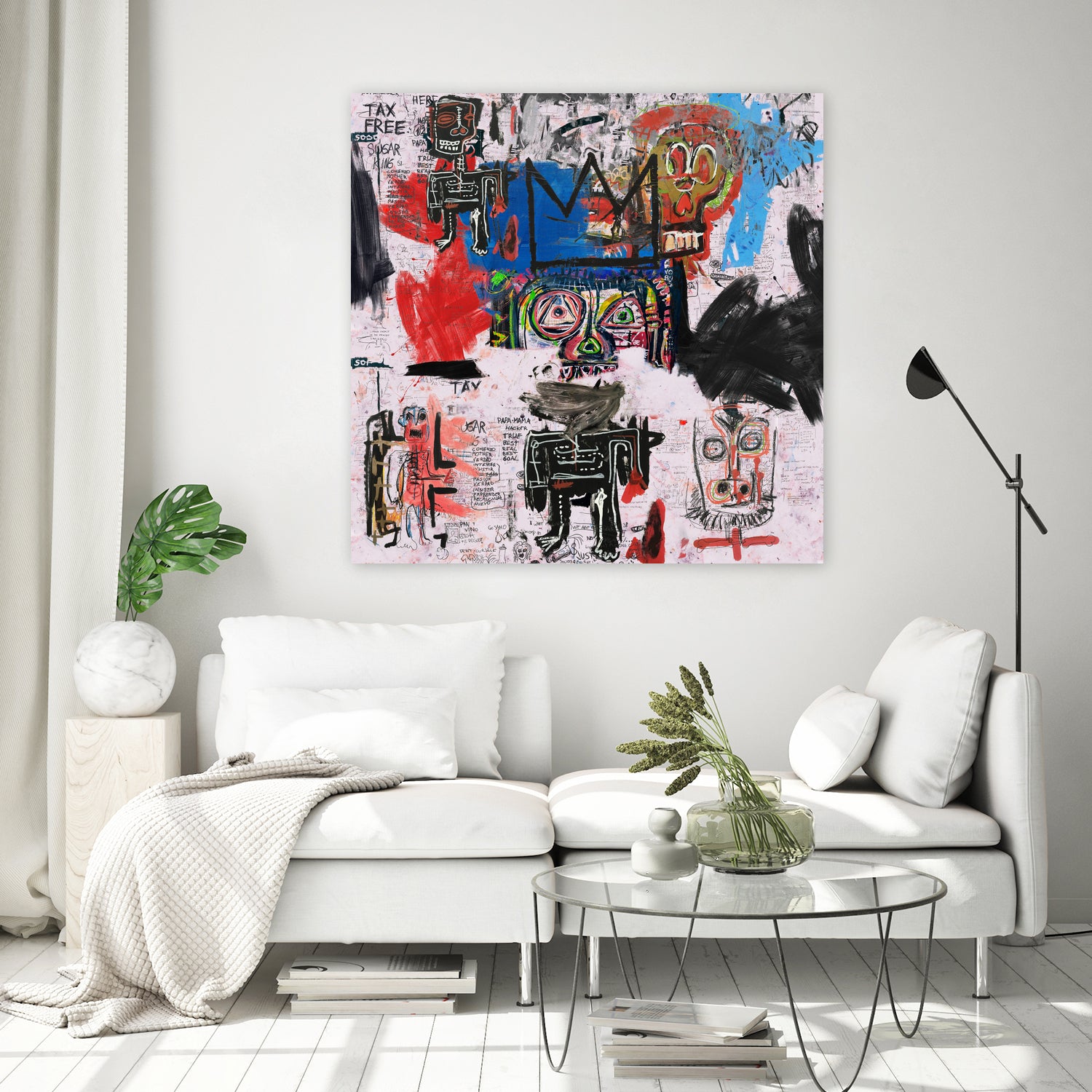 Sure Sure - Art Print by Pink Pank on GIANT ART - red mixed media