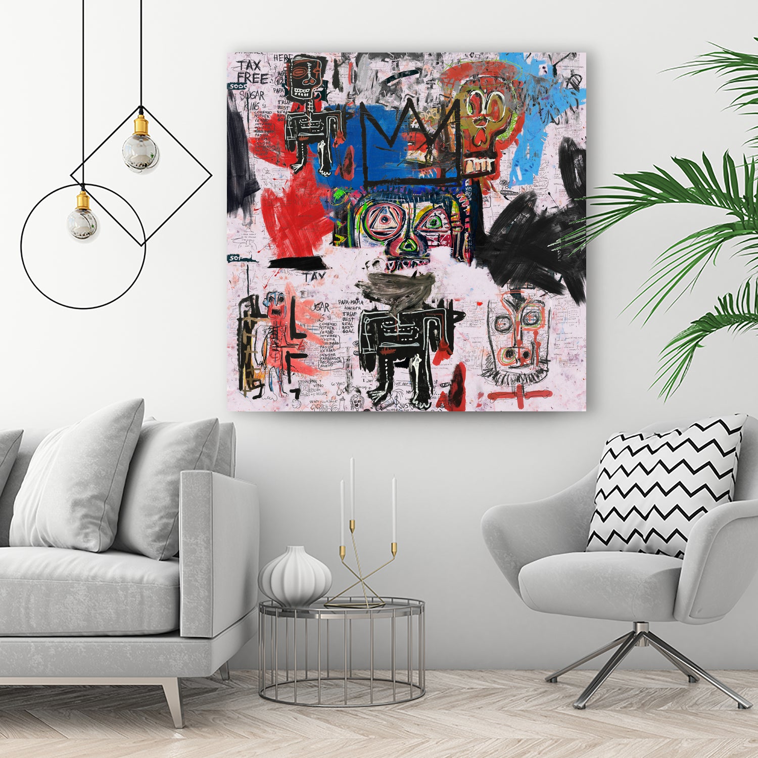 Sure Sure - Art Print by Pink Pank on GIANT ART - red mixed media