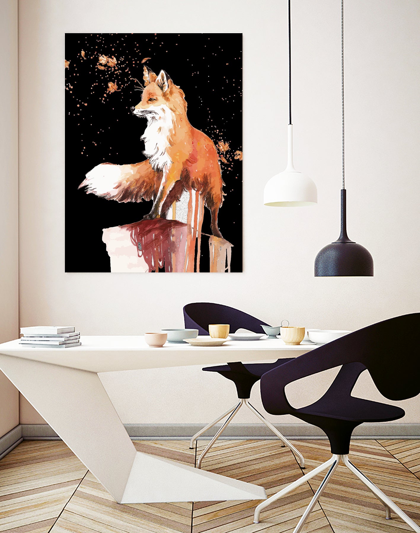 Fox by Sergio Marques on GIANT ART - brown digital painting