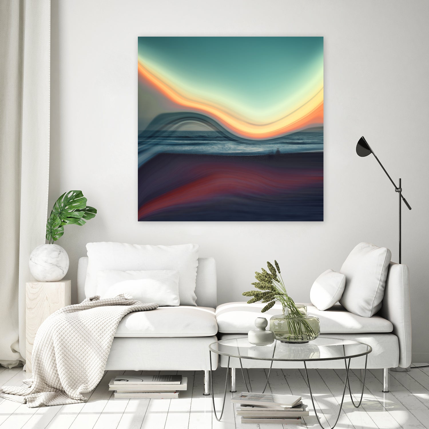 all is motion by Dirk Wüstenhagen on GIANT ART - blue digital painting