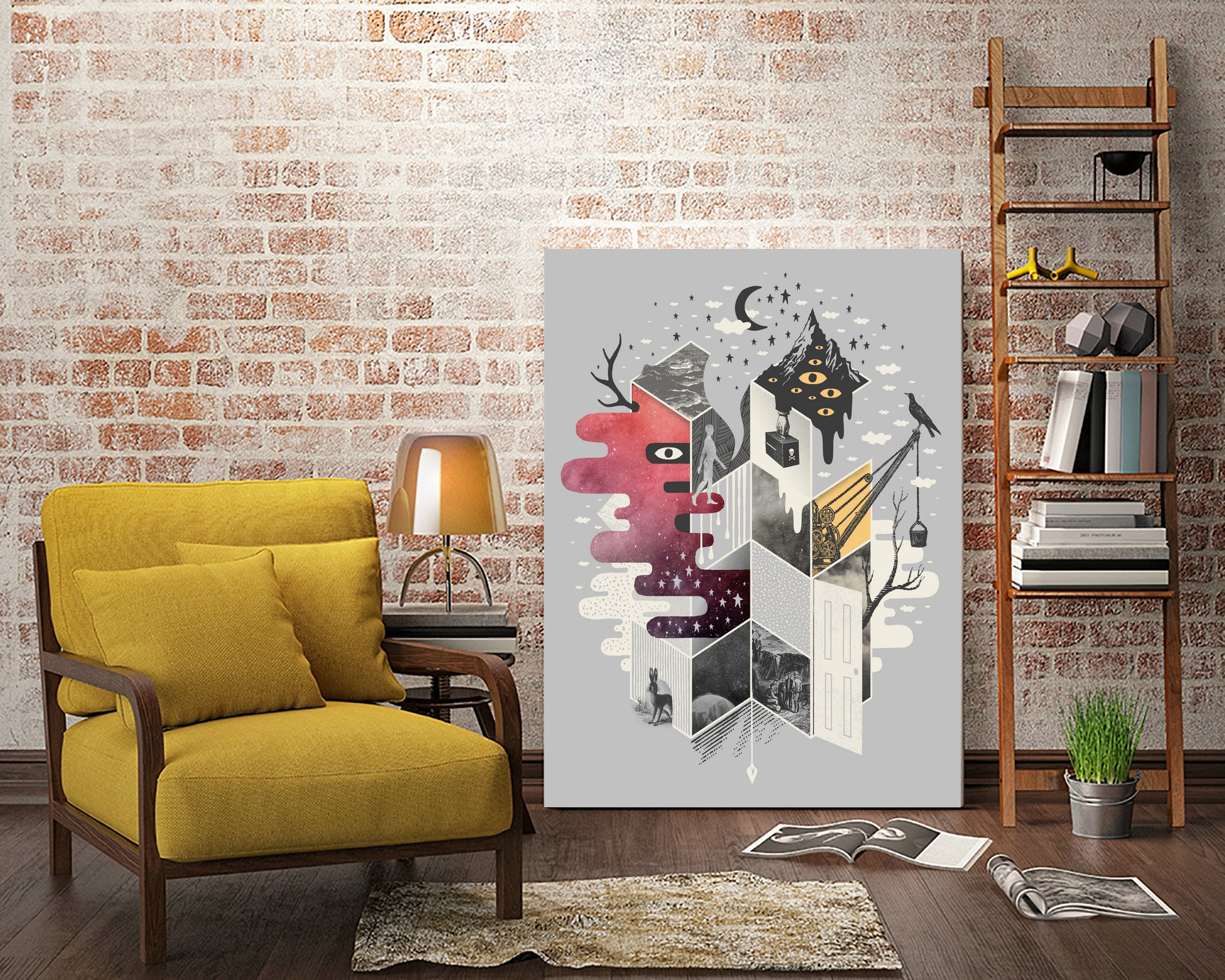 Jung At Heart by Kevin Keller on GIANT ART - gray digital drawing