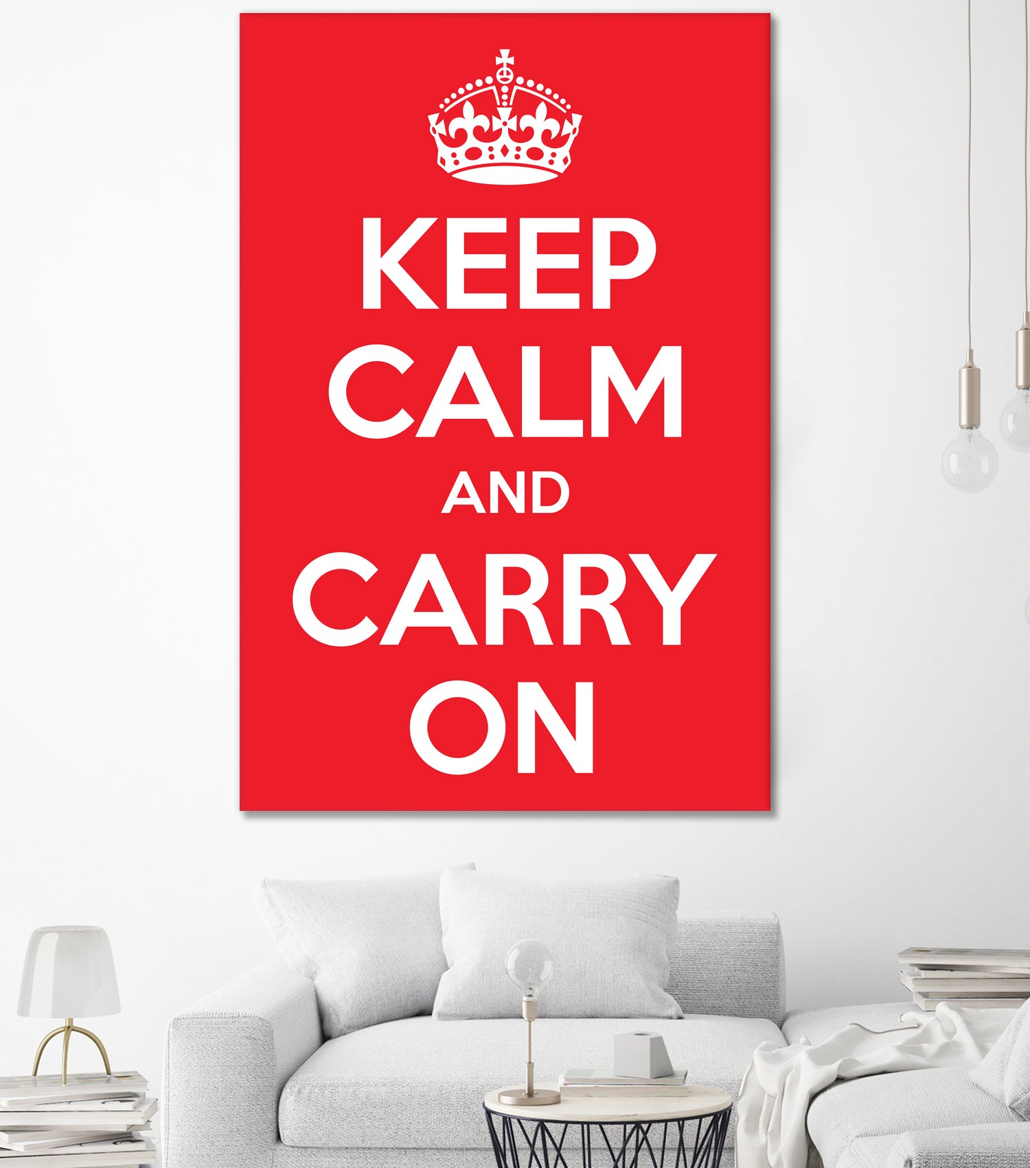Keep Calm and Carry On by M Studio on GIANT ART - motivation