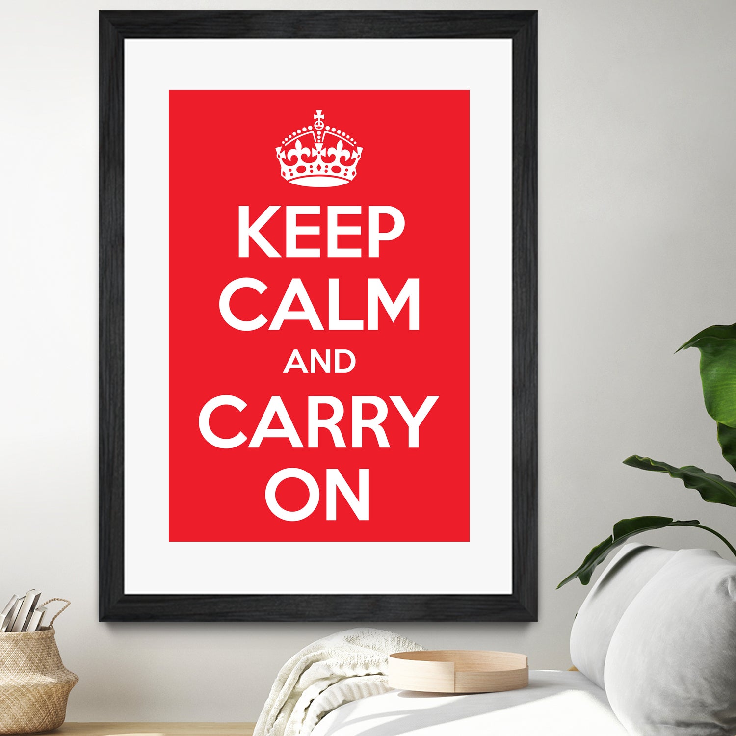 Keep Calm and Carry On by M Studio on GIANT ART - motivation