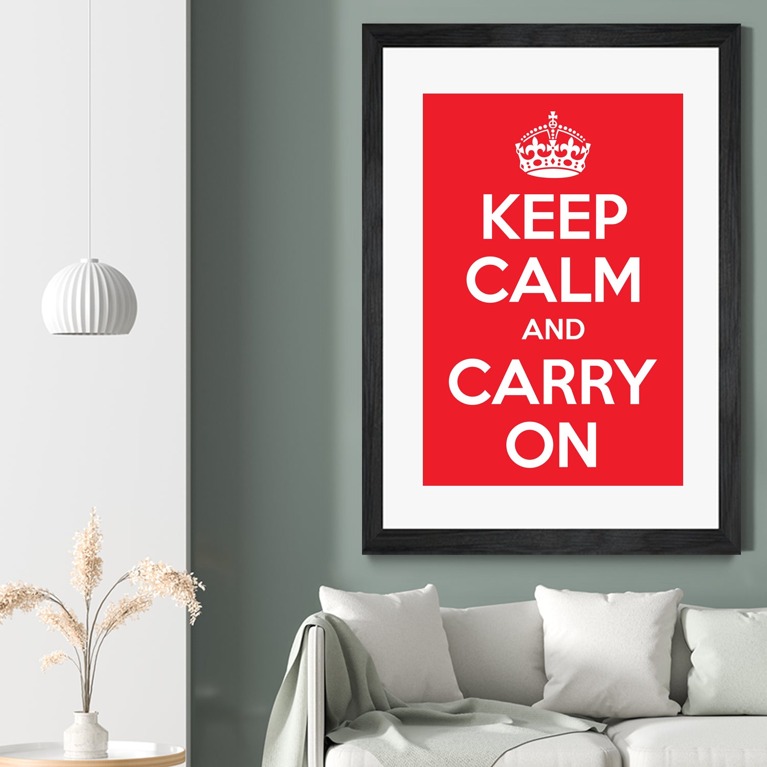 Keep Calm and Carry On by M Studio on GIANT ART - motivation