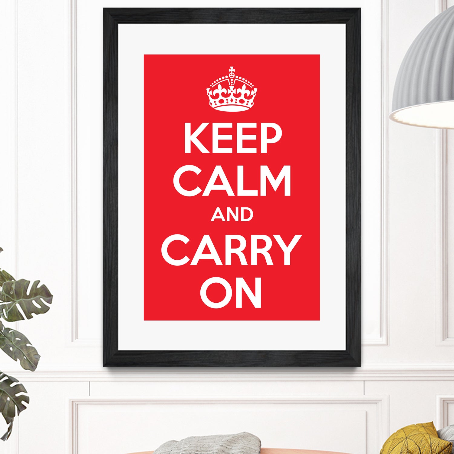 Keep Calm and Carry On by M Studio on GIANT ART - motivation