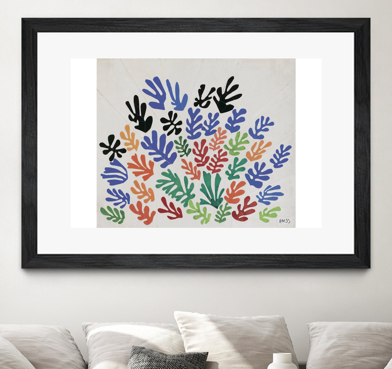 La Gerbe by Henri Matisse on GIANT ART - orange botanical