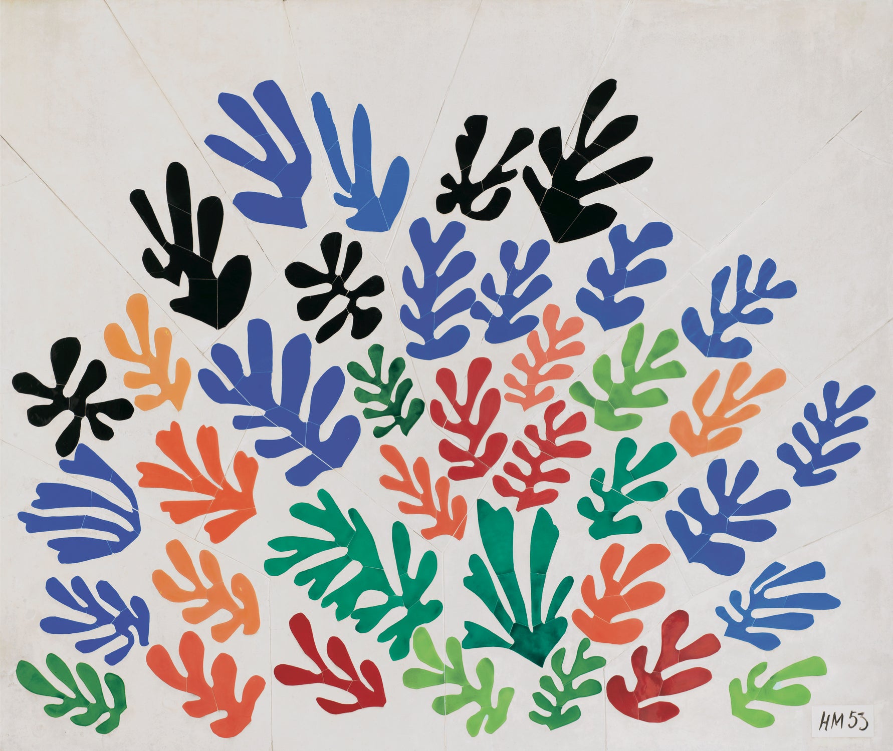La Gerbe by Henri Matisse on GIANT ART - orange botanical