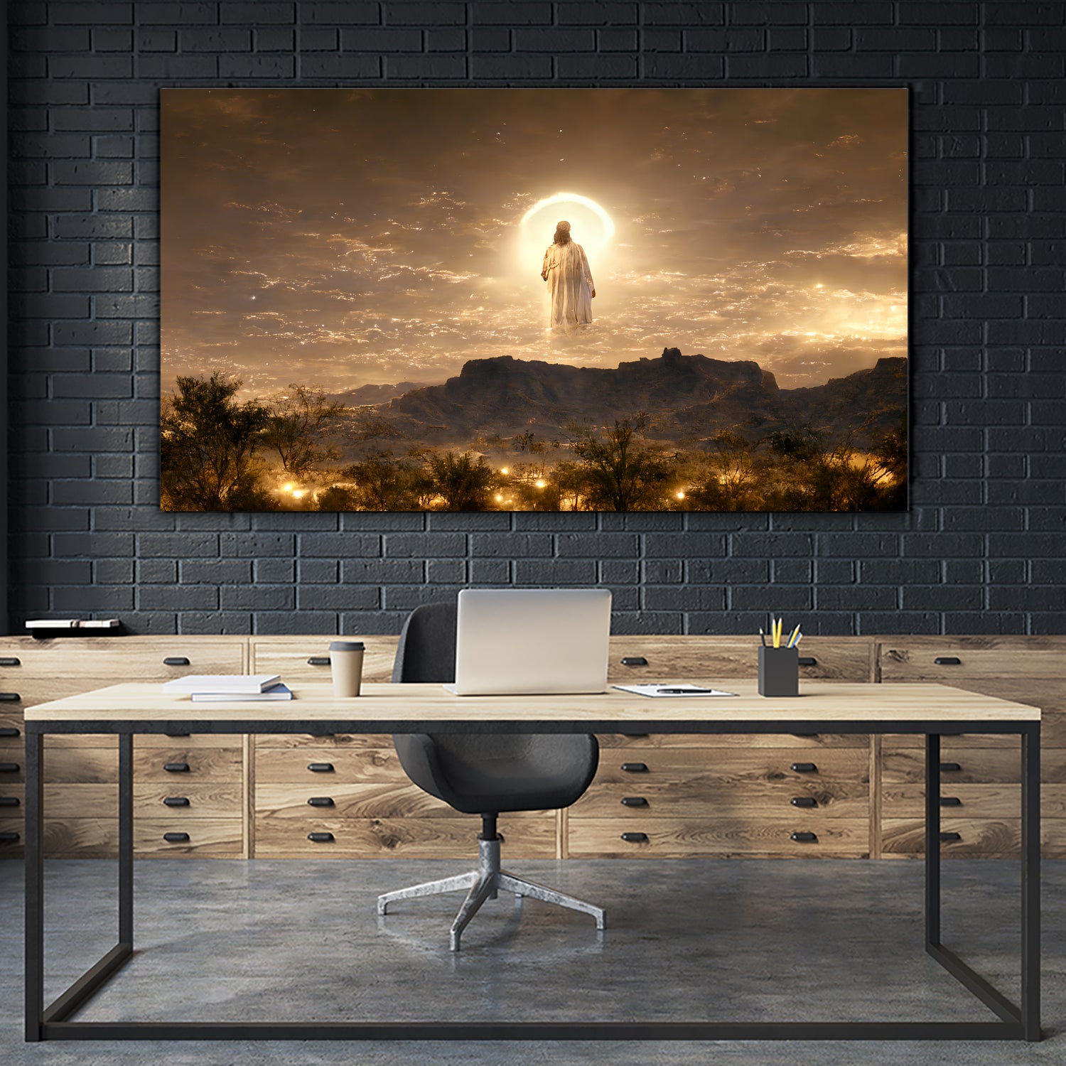 Resurrection of Jesus at night by Evolyre on GIANT ART - digital