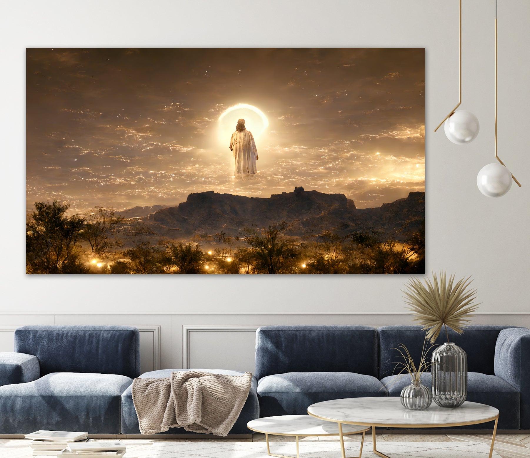 Resurrection of Jesus at night by Evolyre on GIANT ART - digital