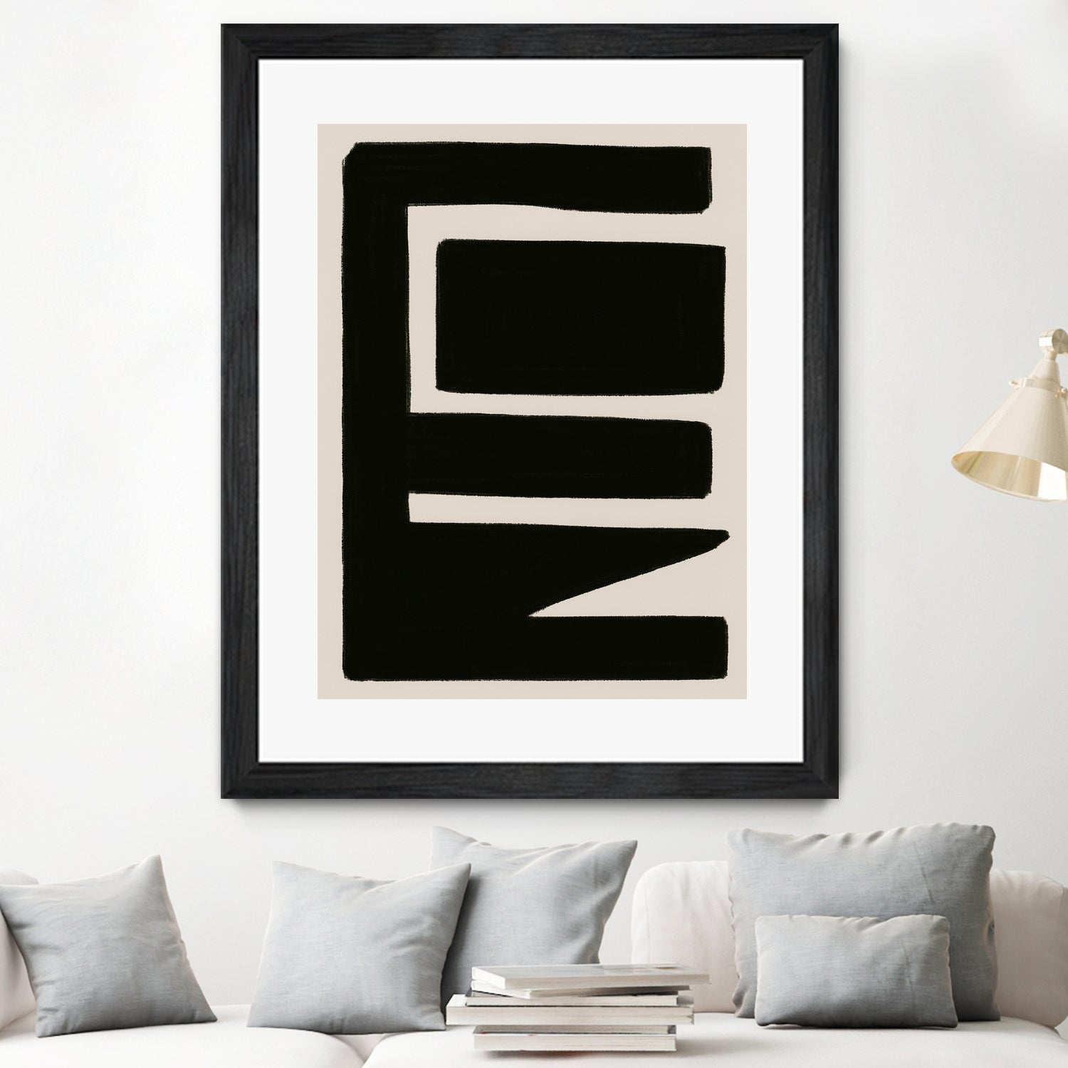 Essence of Line by Ixchel on GIANT ART - black shape