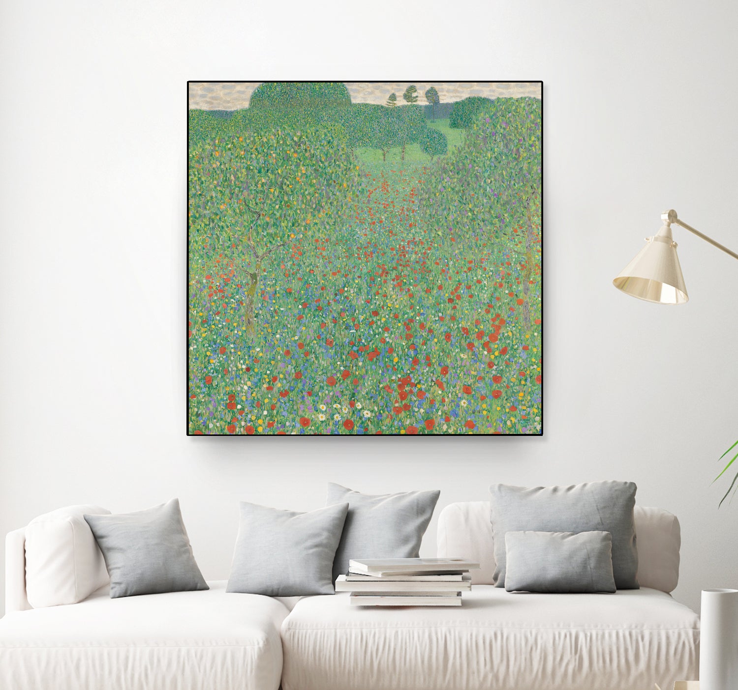 Blühender Mohn by Gustav Klimt on GIANT ART