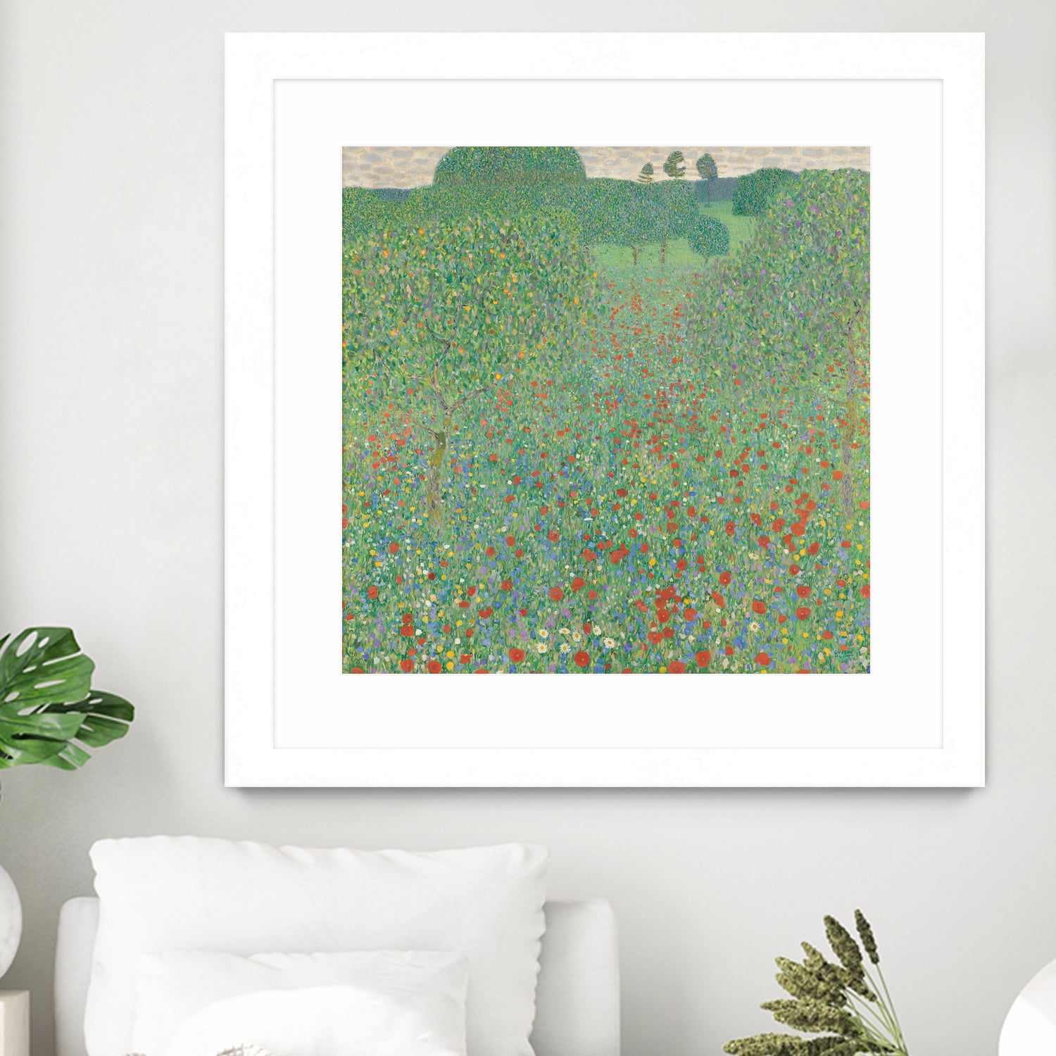 Blühender Mohn by Gustav Klimt on GIANT ART
