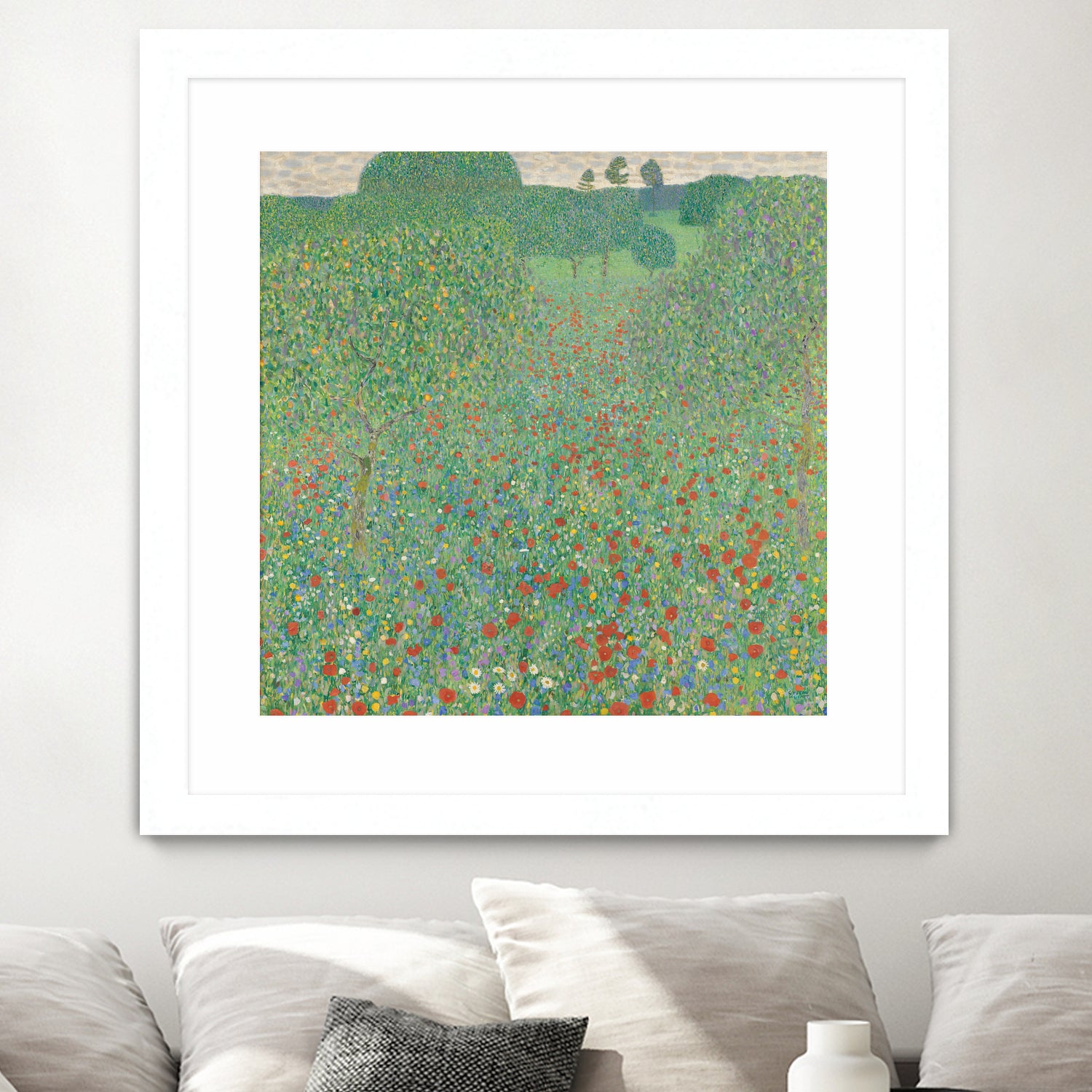 Blühender Mohn by Gustav Klimt on GIANT ART